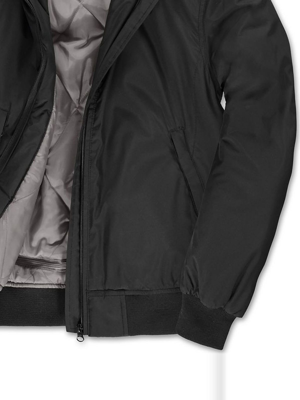 Γυναικείο Μπουφάν Bomber JW962 B&C Crew Bomber Women Black/Warm Grey