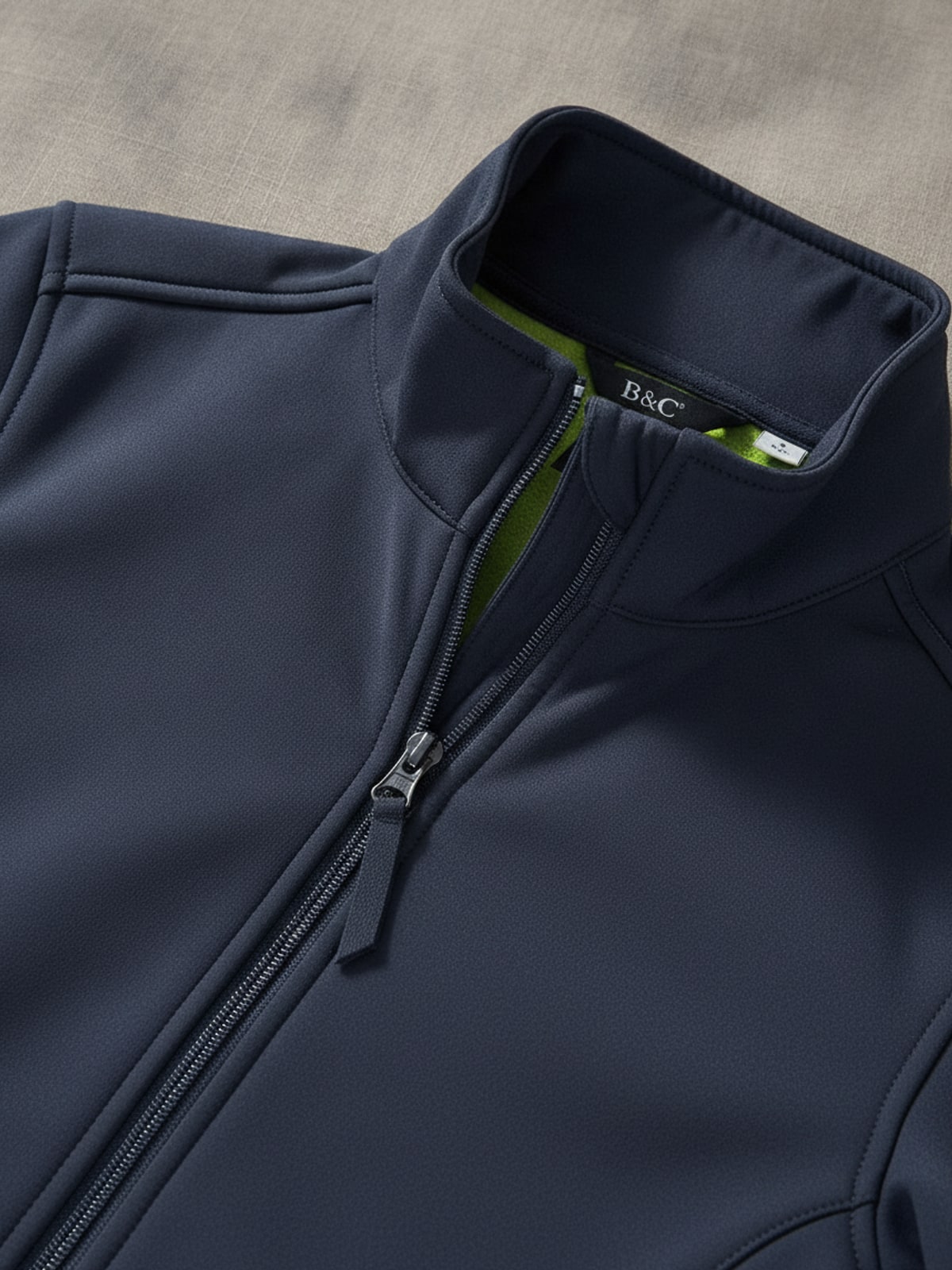 Γυναικείο Μπουφάν Softshell JWI63 B&C ID.701 Softshell Wo. Navy/Neon Green