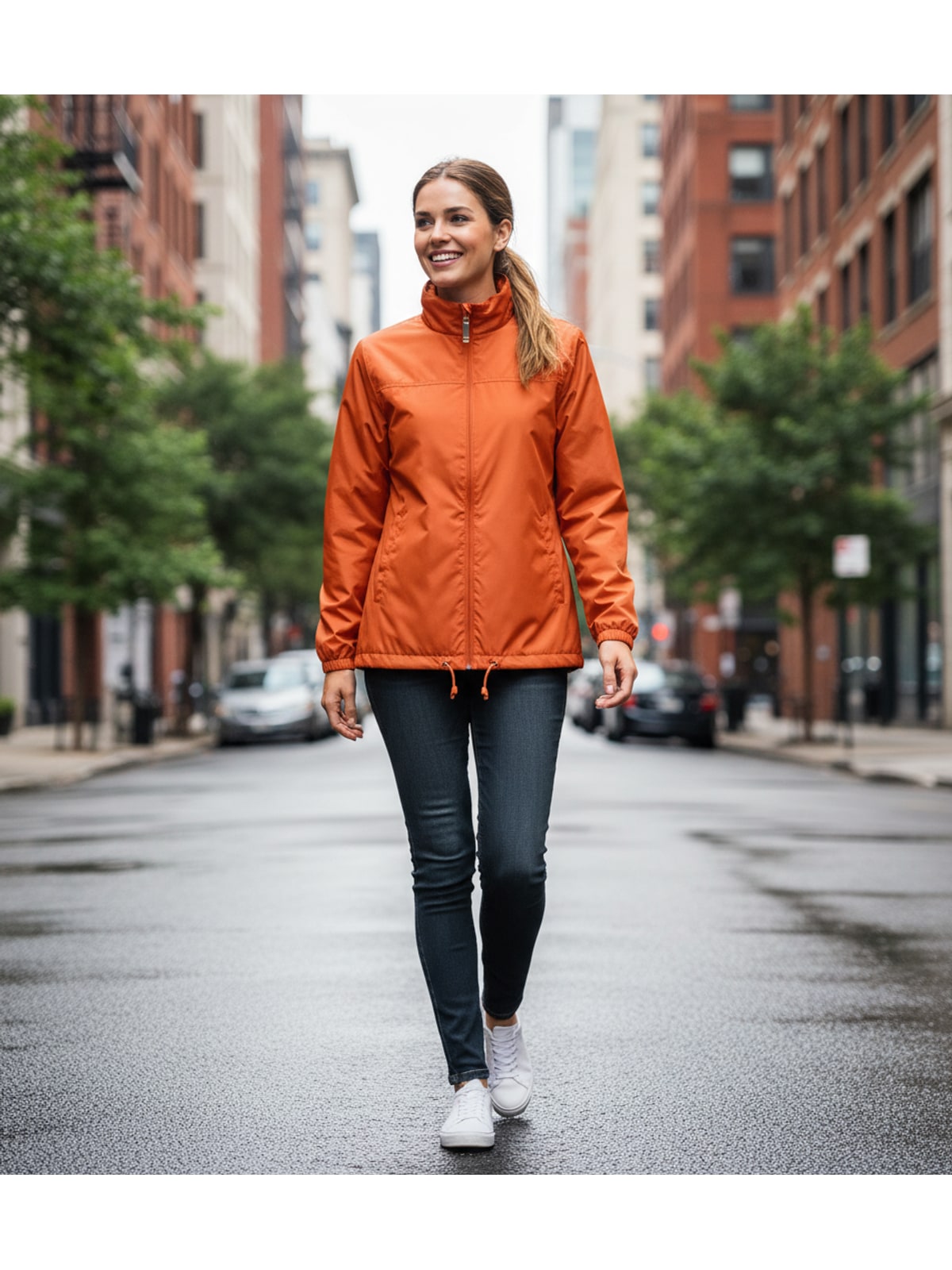Γυναικείο Αντιανεμικό Μπουφάν JW 902 B & C Sirocco Women 902 Orange