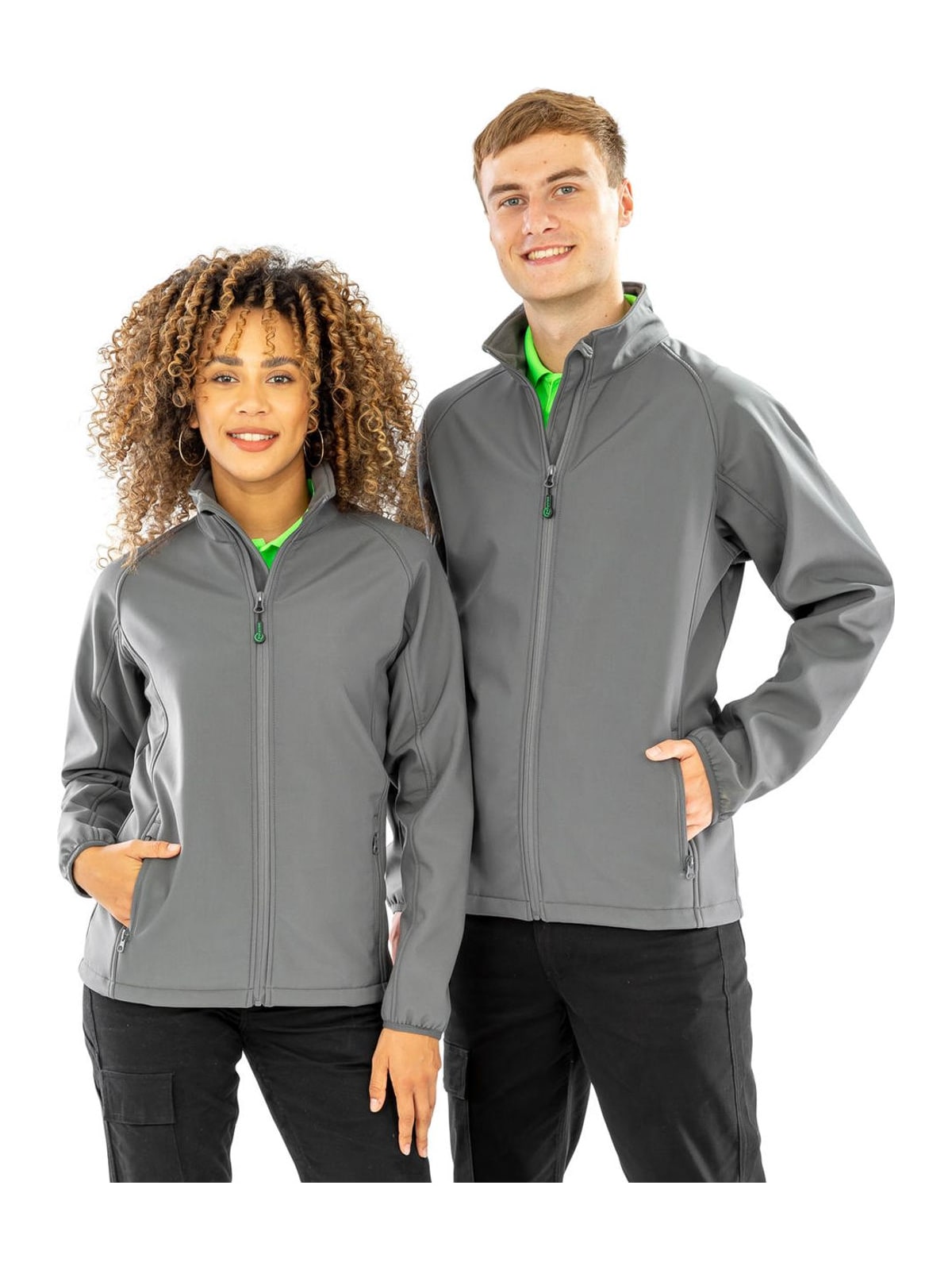 Γυναικείο Softshell Jacket 2 Στρώσεων R901F Result Workguard Grey