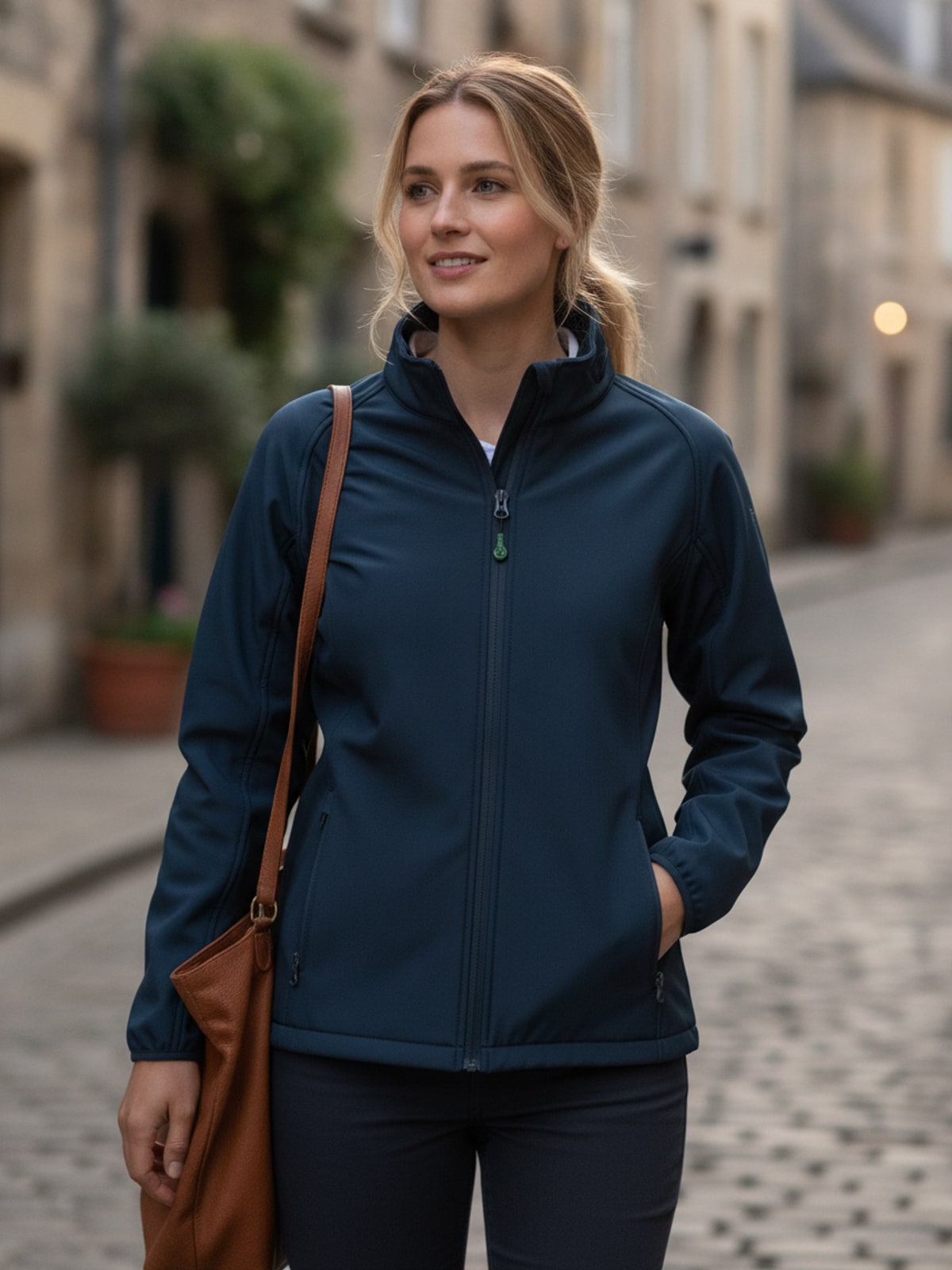 Γυναικείο Τζάκετ R901F Result Recycled 2-Layer Softshell Navy
