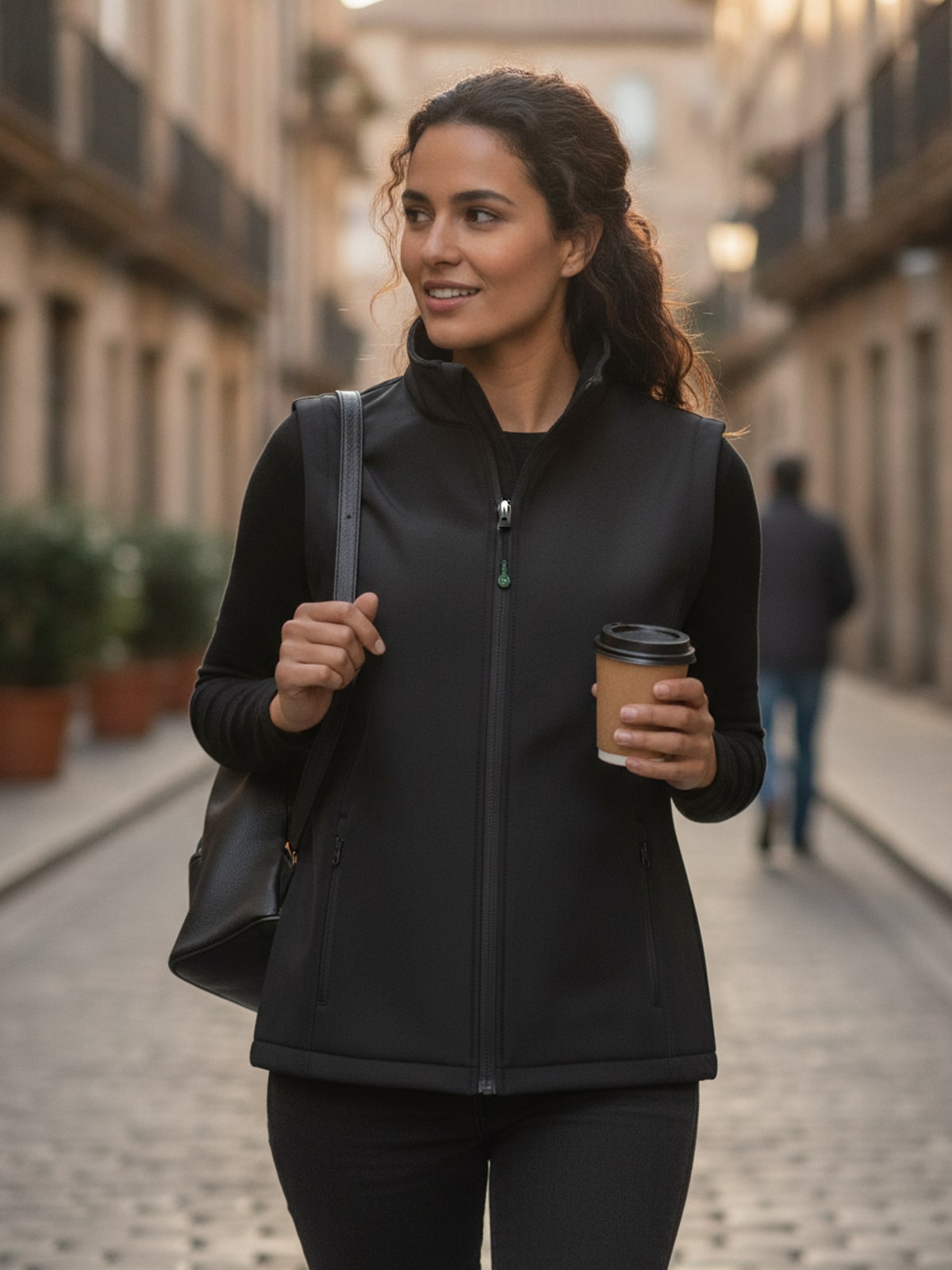 Γυναικείο Αμάνικο Softshell R902F Result Recycled 2-Layer Black