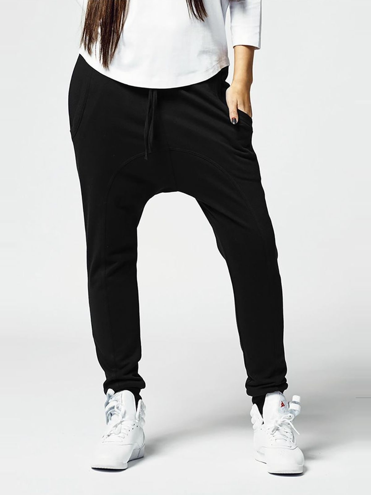 Γυναικεία φόρμα Light Fleece Sarouel Urban Classics TB936 Black