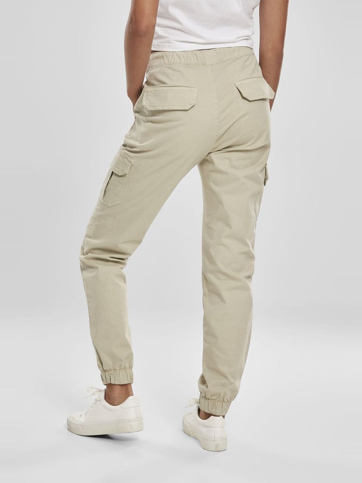 Γυναικείο Παντελόνι Cargo Jogging TB3626 Urban Classics Concrete Γκρι