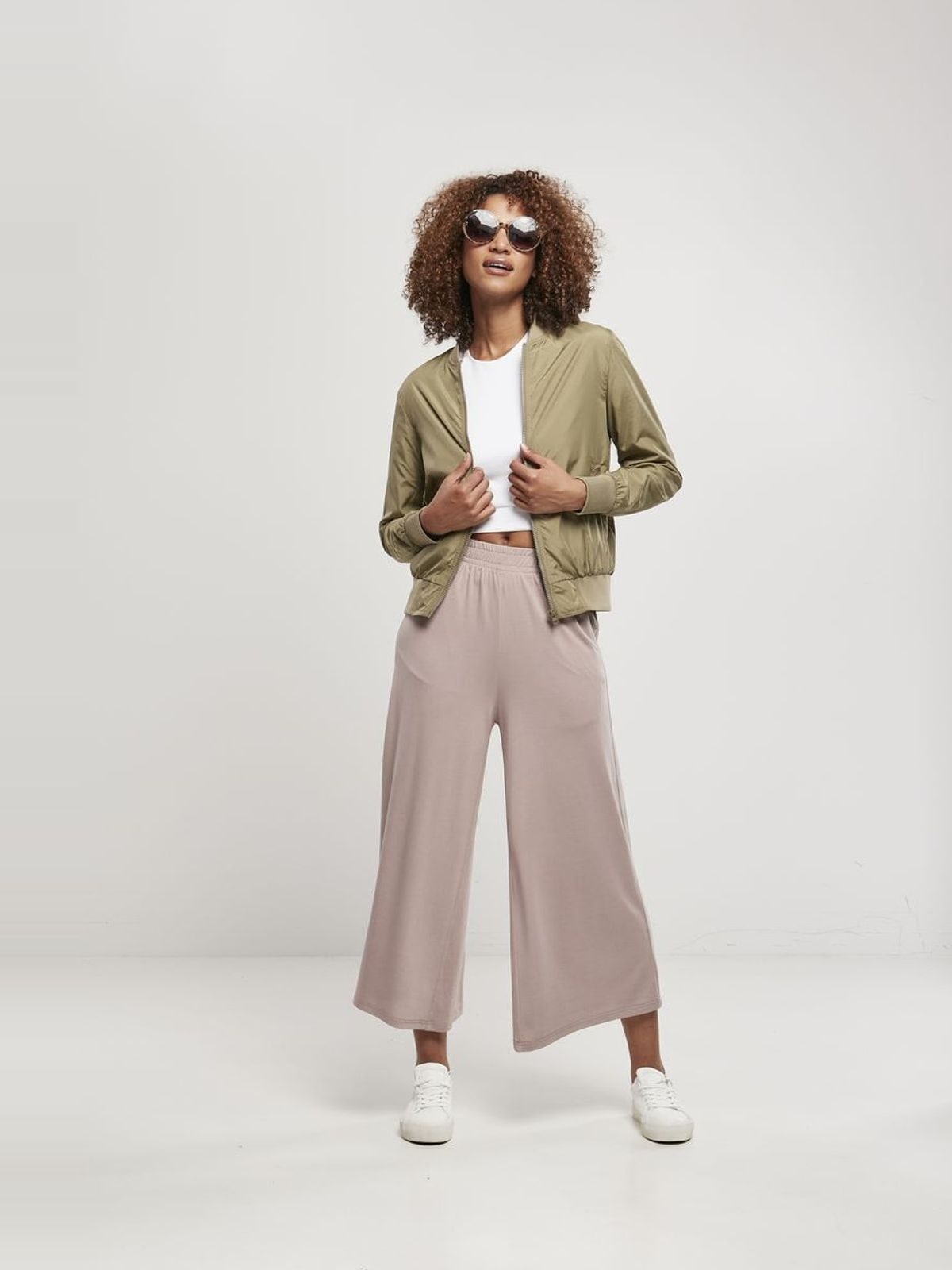 Γυναικείο Παντελόνι Culotte TB2597 Urban Classics Dusk Rose