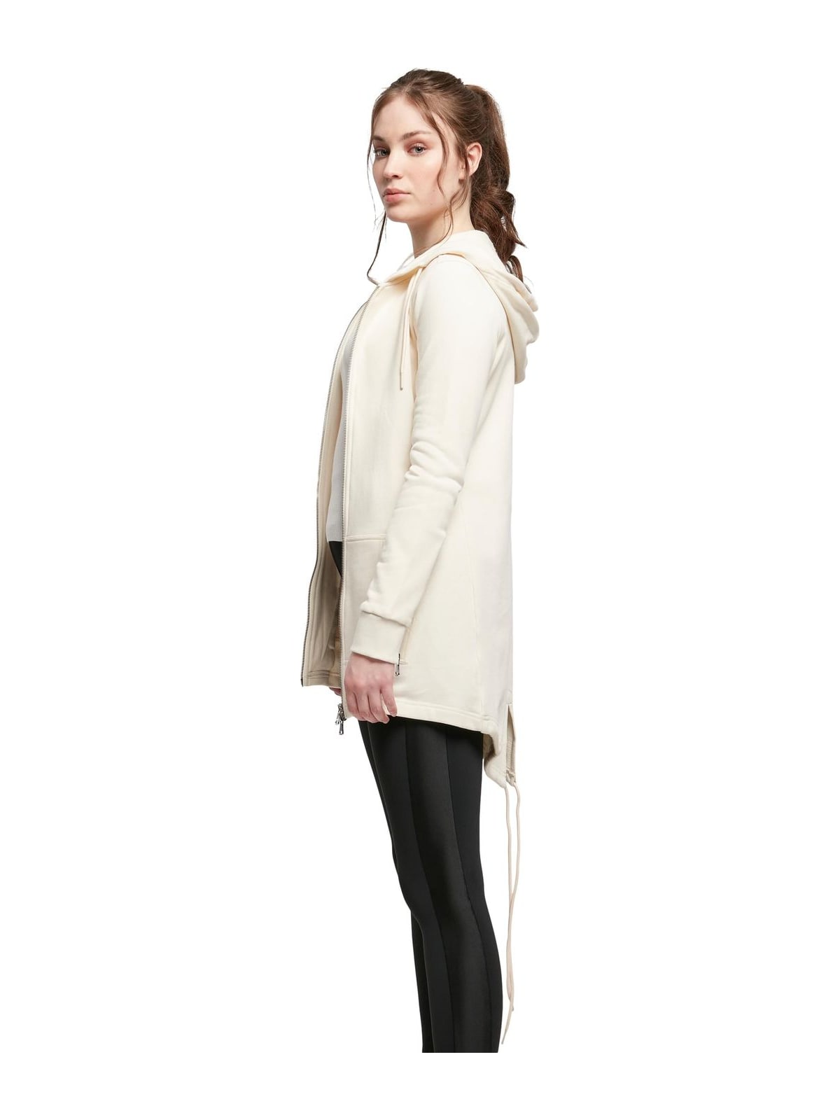 Γυναικείο Φούτερ Parka TB1075 Urban Classics White Sand