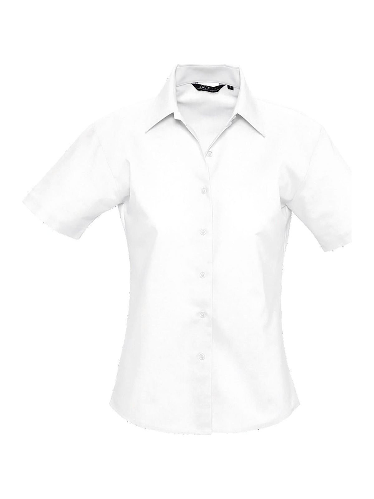 Γυναικείο Κοντομάνικο Πουκάμισο Oxford 16030 SOL'S White