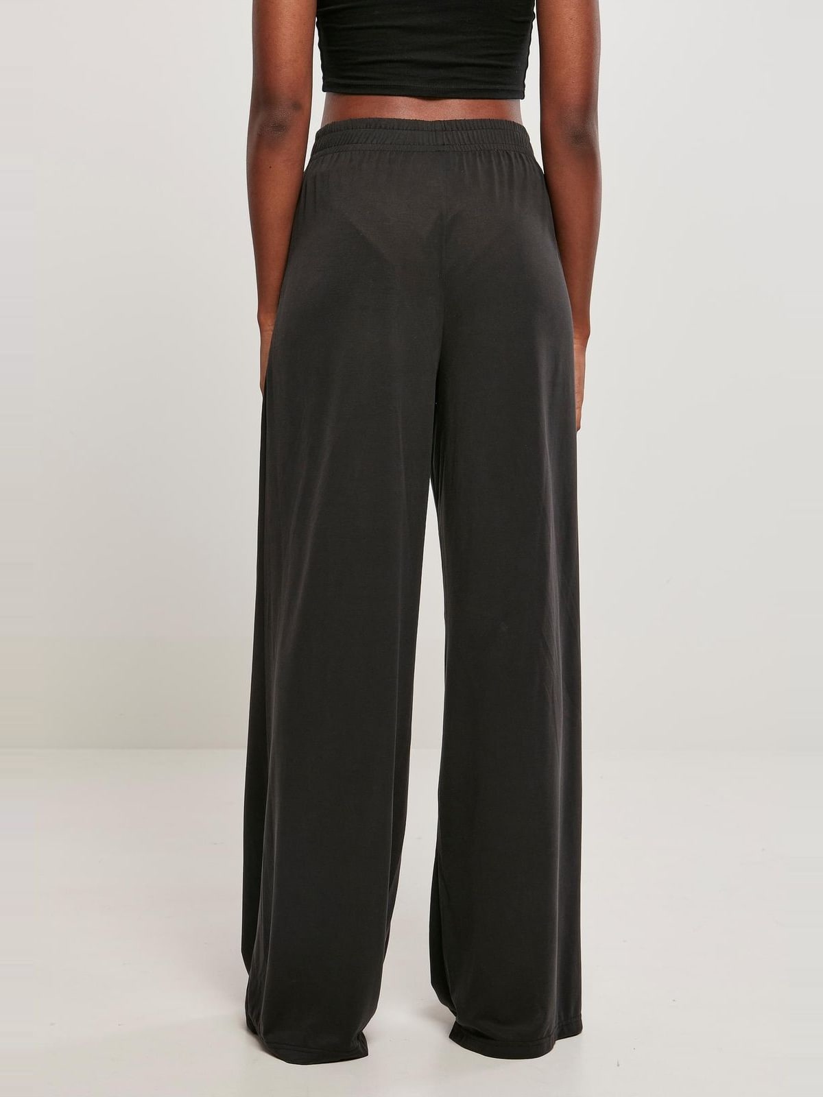 Παντελόνι Modal Wide Leg TB5004 Urban Classics Black