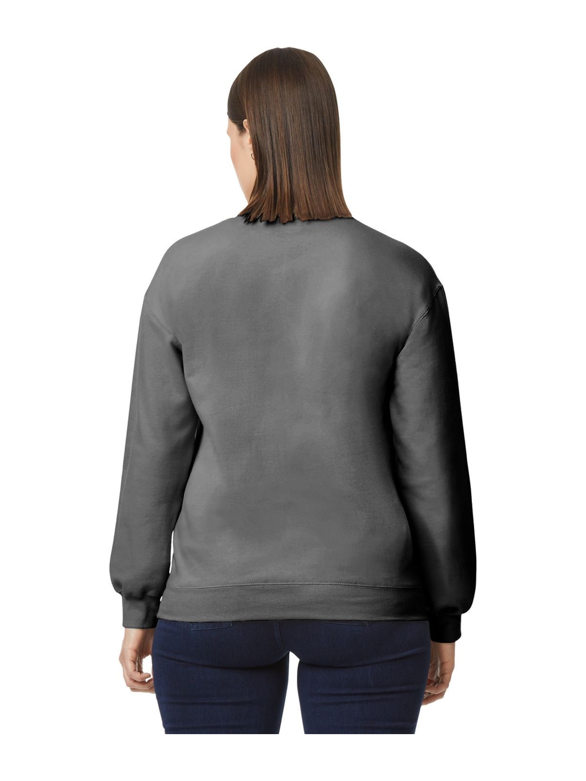 Φούτερ Crewneck SF000 Gildan Softstyle Midweight Fleece Adult Charcoal