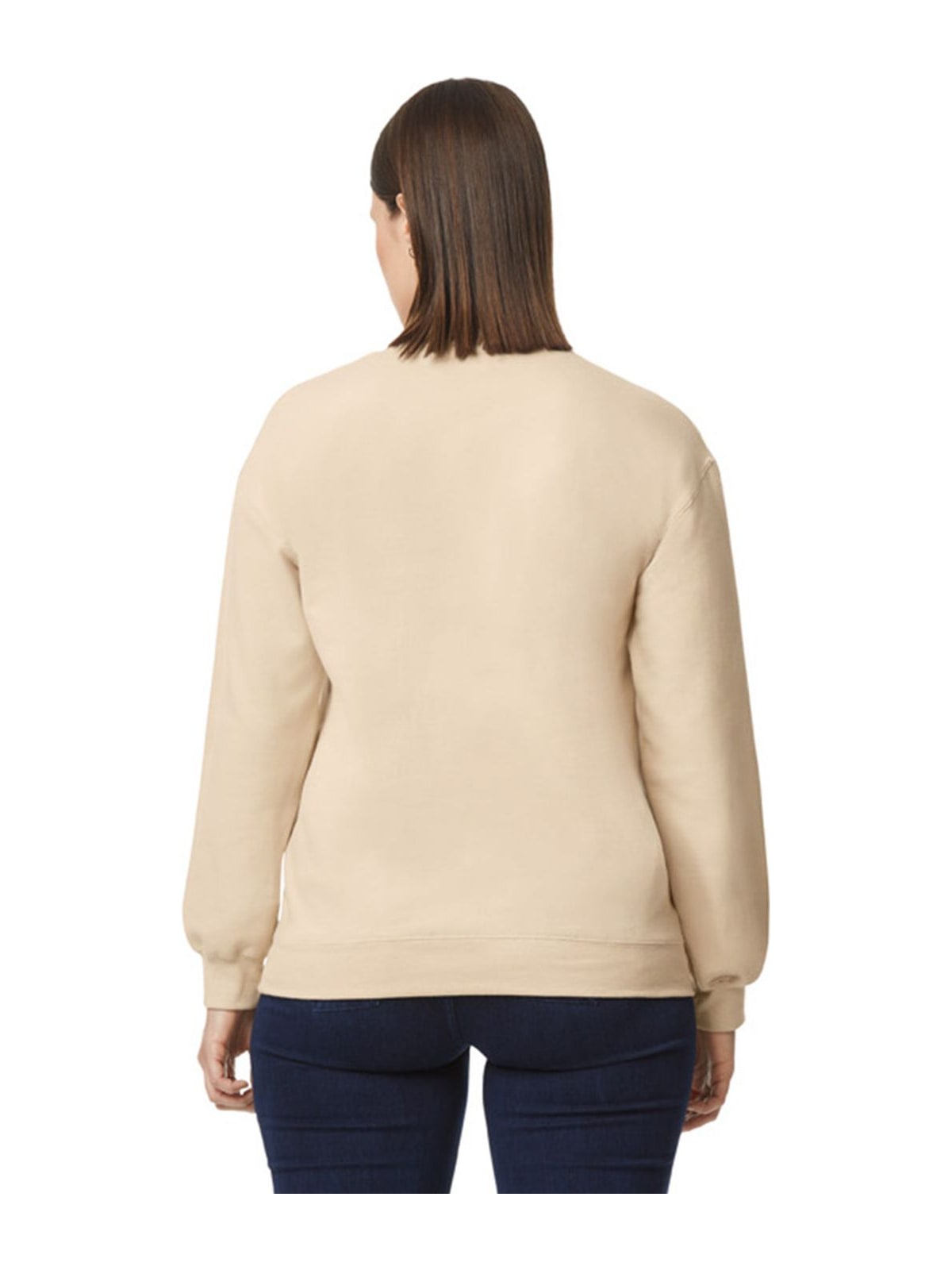 Φούτερ Crewneck SF000 Gildan Softstyle Midweight Fleece Adult Sand