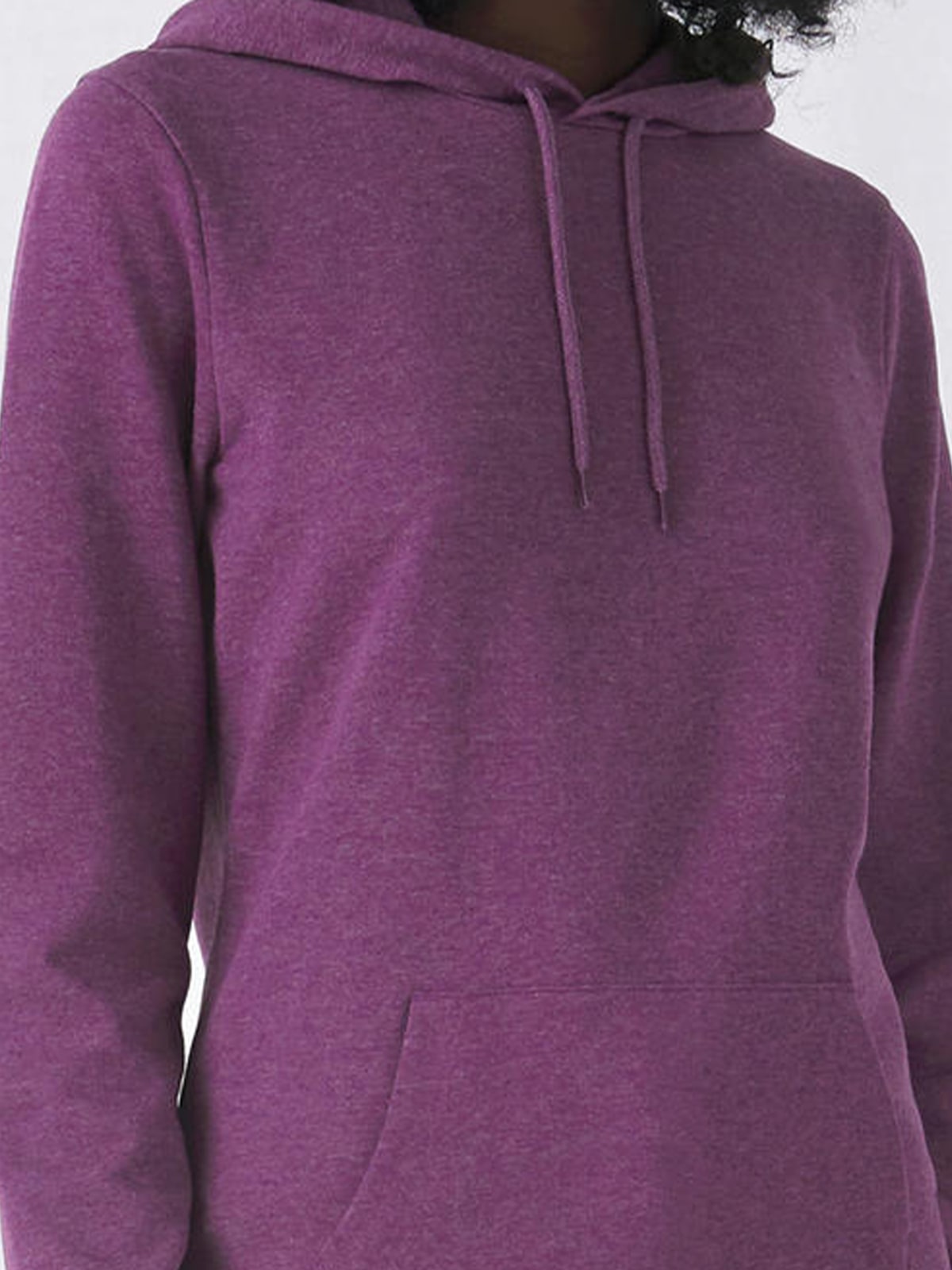 Γυναικείο Φούτερ French Terry WW04W B & C Heather Purple