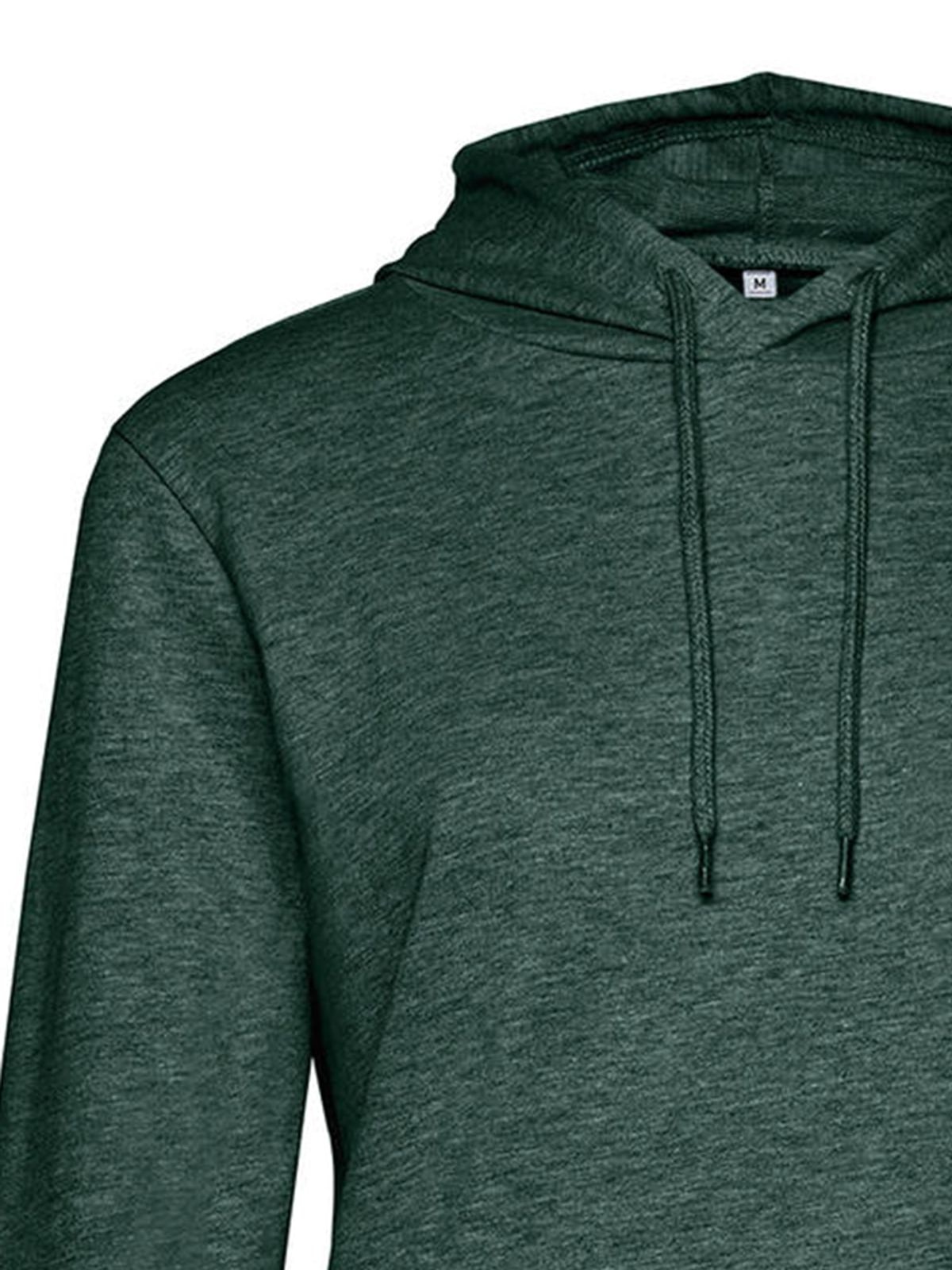 Γυναικείο Φούτερ French Terry WW04W B & C Heather Dark Green