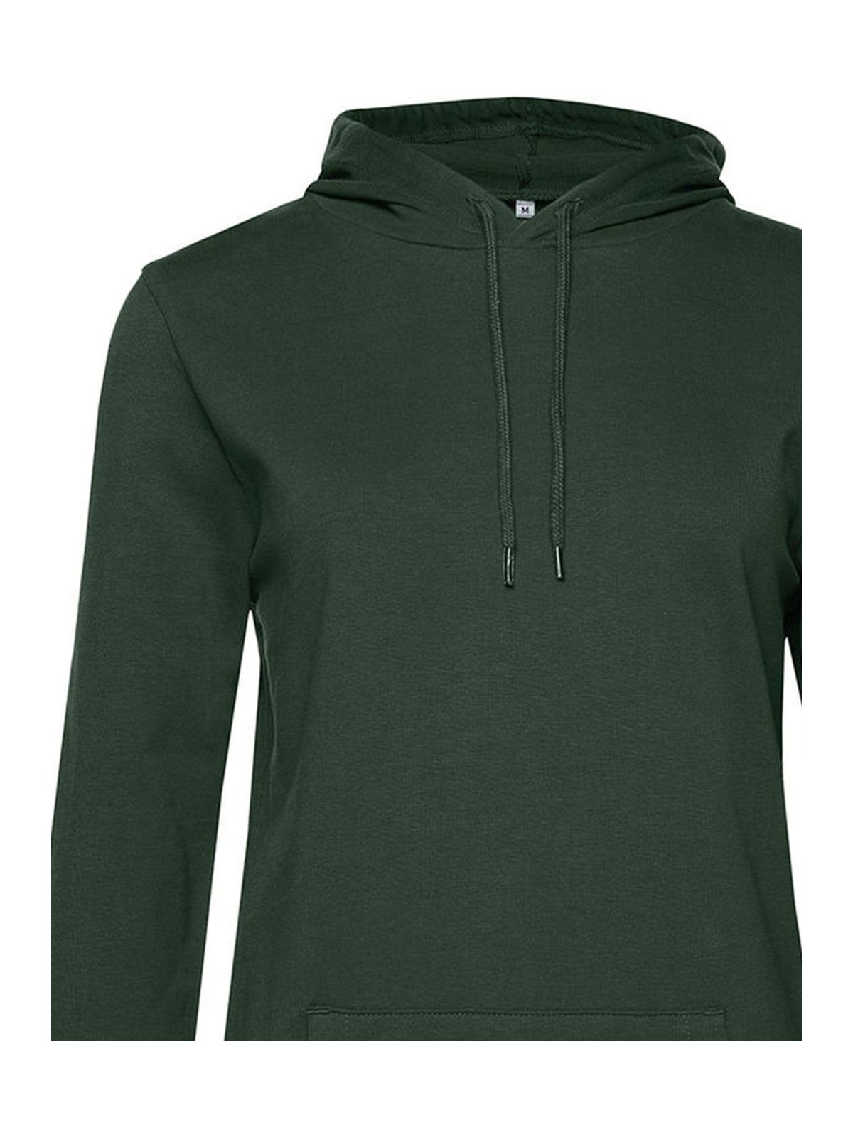 Γυναικείο Φούτερ French Terry WW04W B & C Forest Green