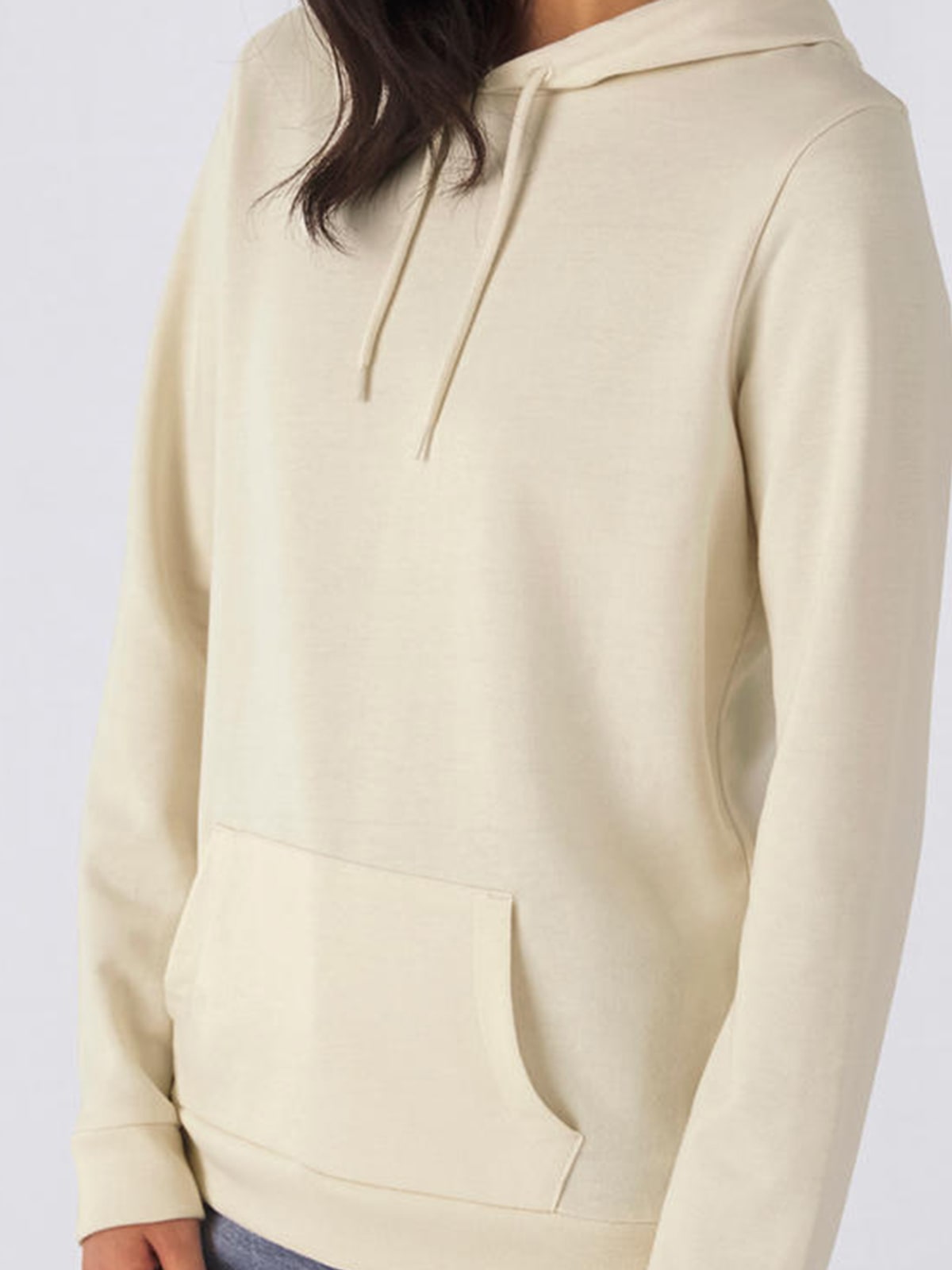 Γυναικείο Φούτερ French Terry WW04W B & C Pale Yellow