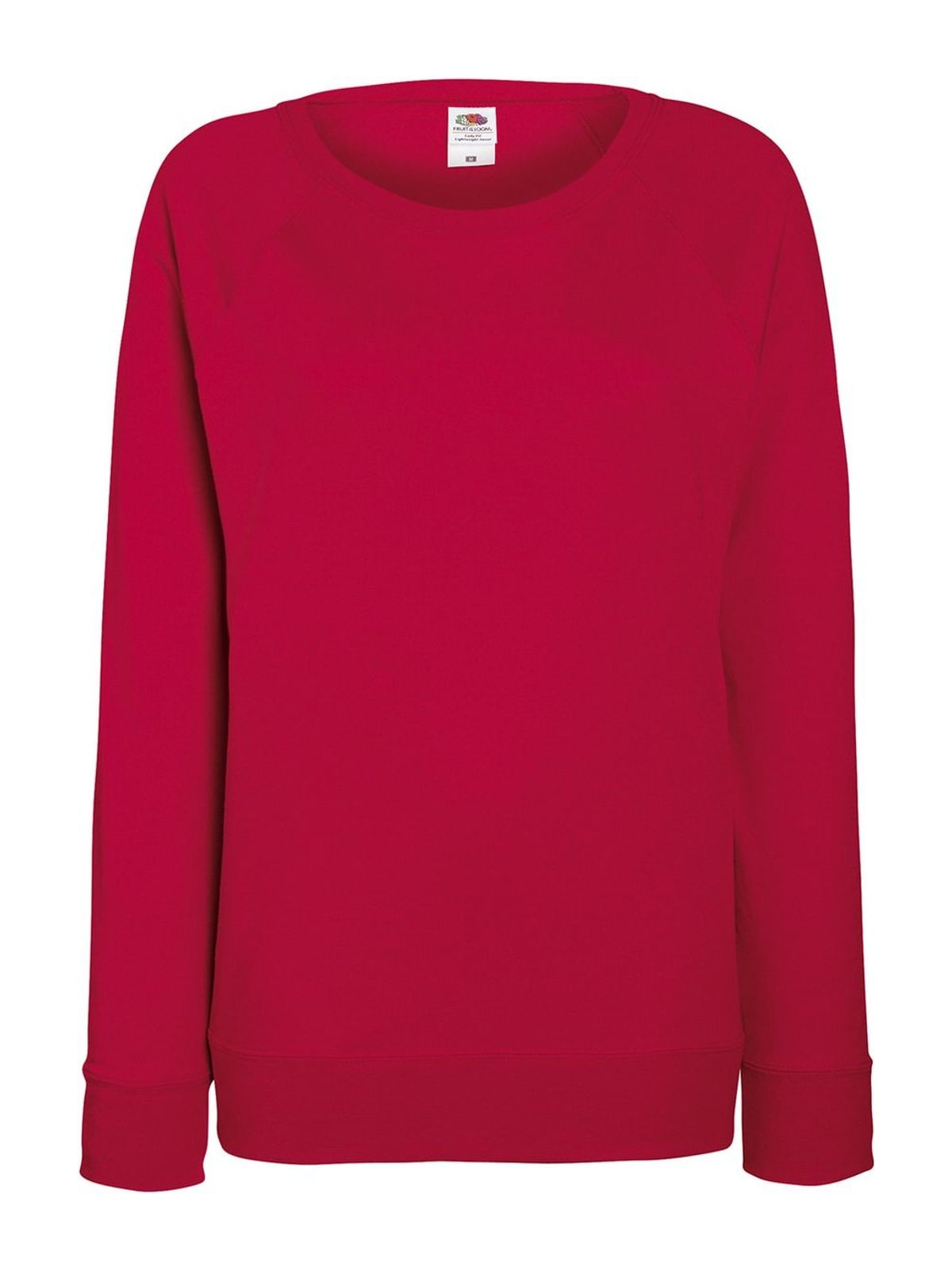 Γυναικείο Φούτερ Raglan 62-146-0 Fruit of the Loom Red