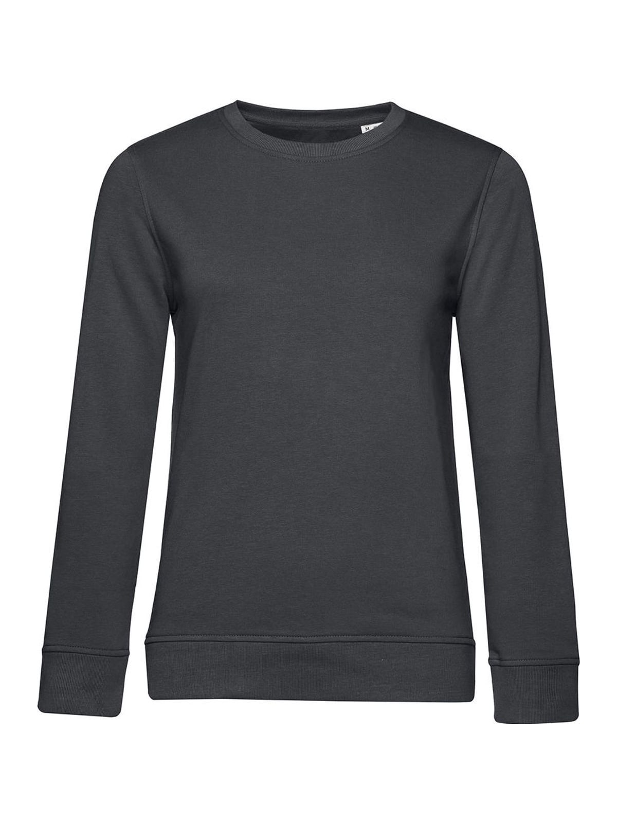 Γυναικείο Φούτερ WW32B B & C Organic Crew Neck French Terry Asphalt
