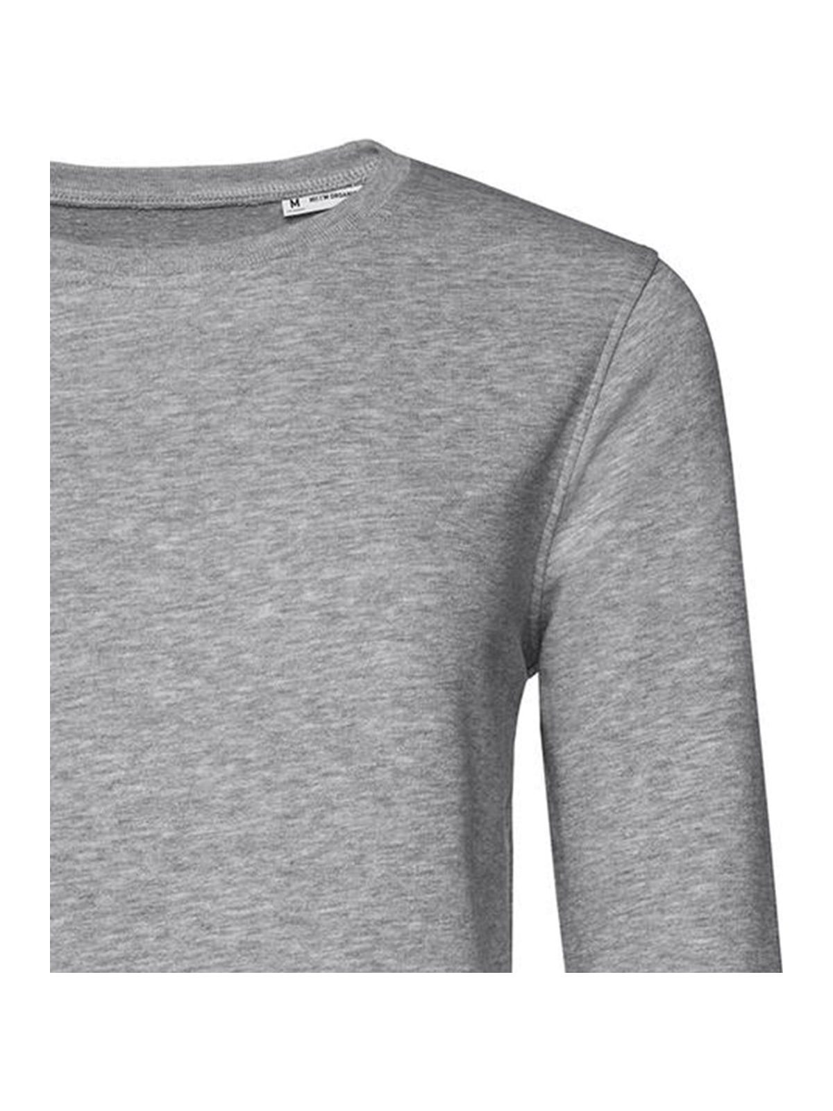 Γυναικείο Φούτερ WW32B B & C Organic Crew Neck French Terry Heather Grey