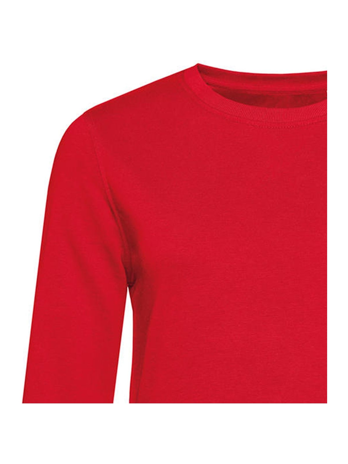 Γυναικείο Φούτερ WW32B B & C Organic Crew Neck French Terry Red