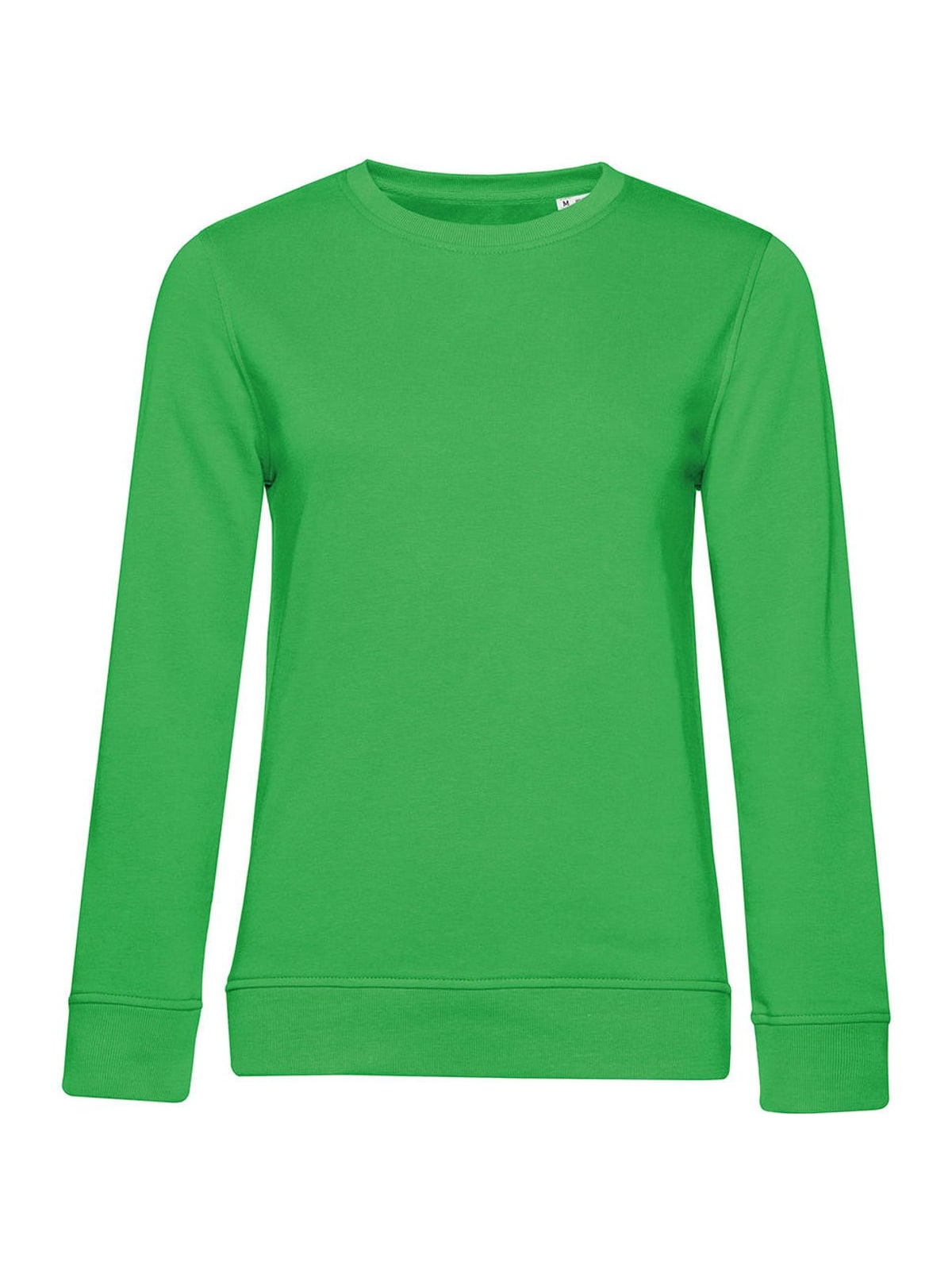Γυναικείο Φούτερ WW32B B & C Organic Crew Neck French Terry Apple Green