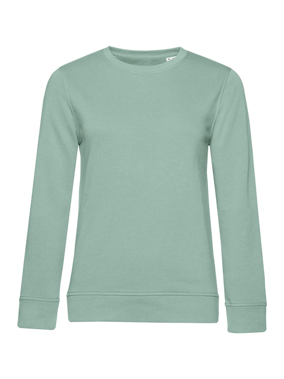 Γυναικείο Φούτερ WW32B B & C Organic Crew Neck French Terry Sage