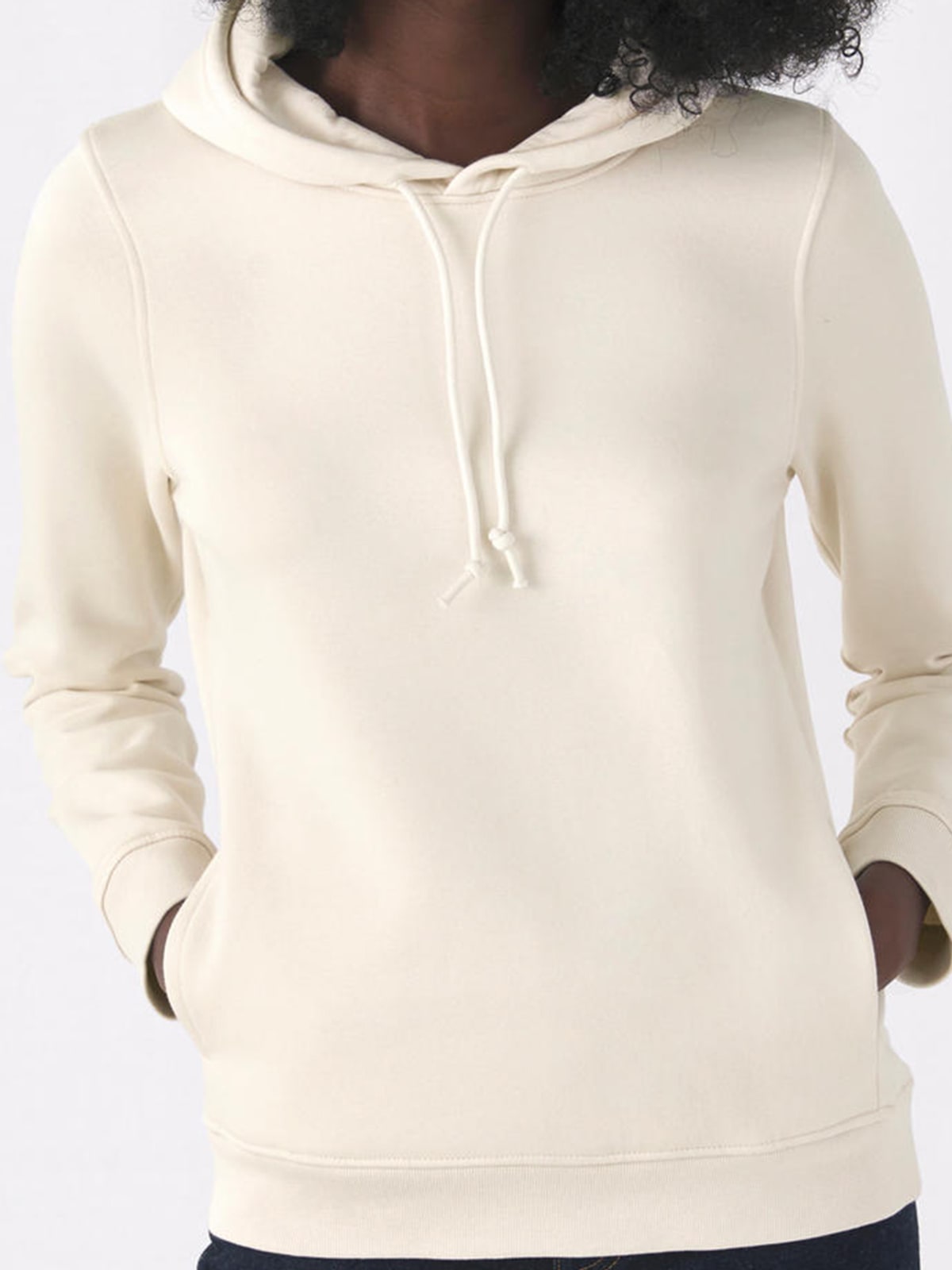 Γυναικείο Φούτερ WW34B B & C Organic Crewneck Off White
