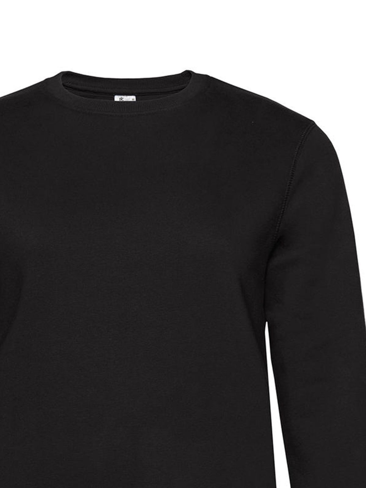 Γυναικείο Φούτερ WW01Q B & C Queen Crewneck Black Pure