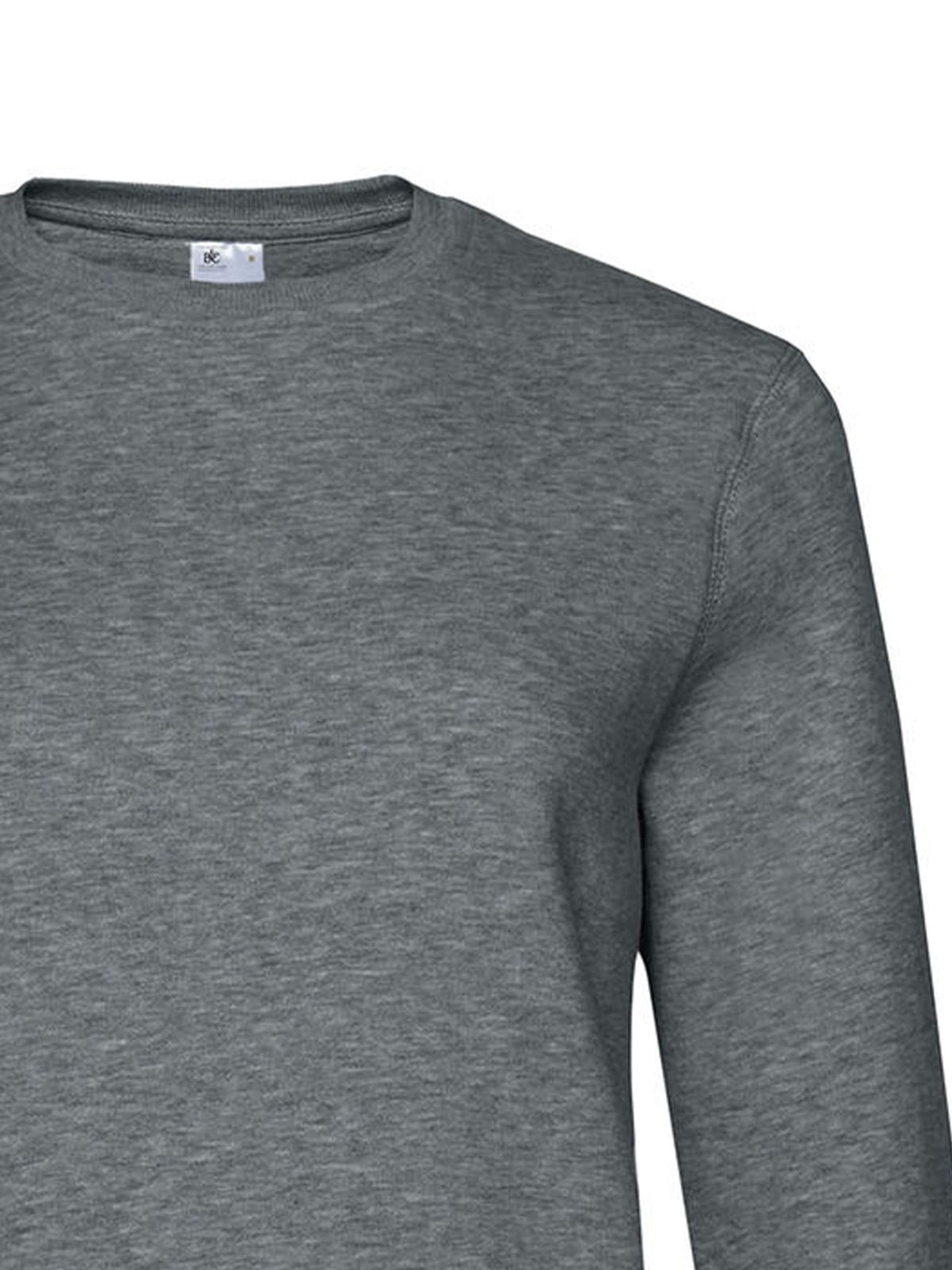 Γυναικείο Φούτερ WW01Q B & C Queen Crewneck Heather Mid Grey