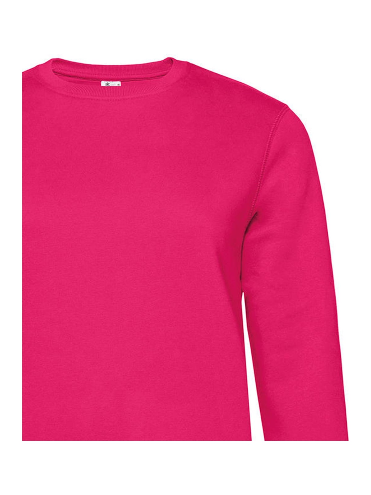Γυναικείο Φούτερ WW01Q B & C Queen Crewneck Magenta Pink