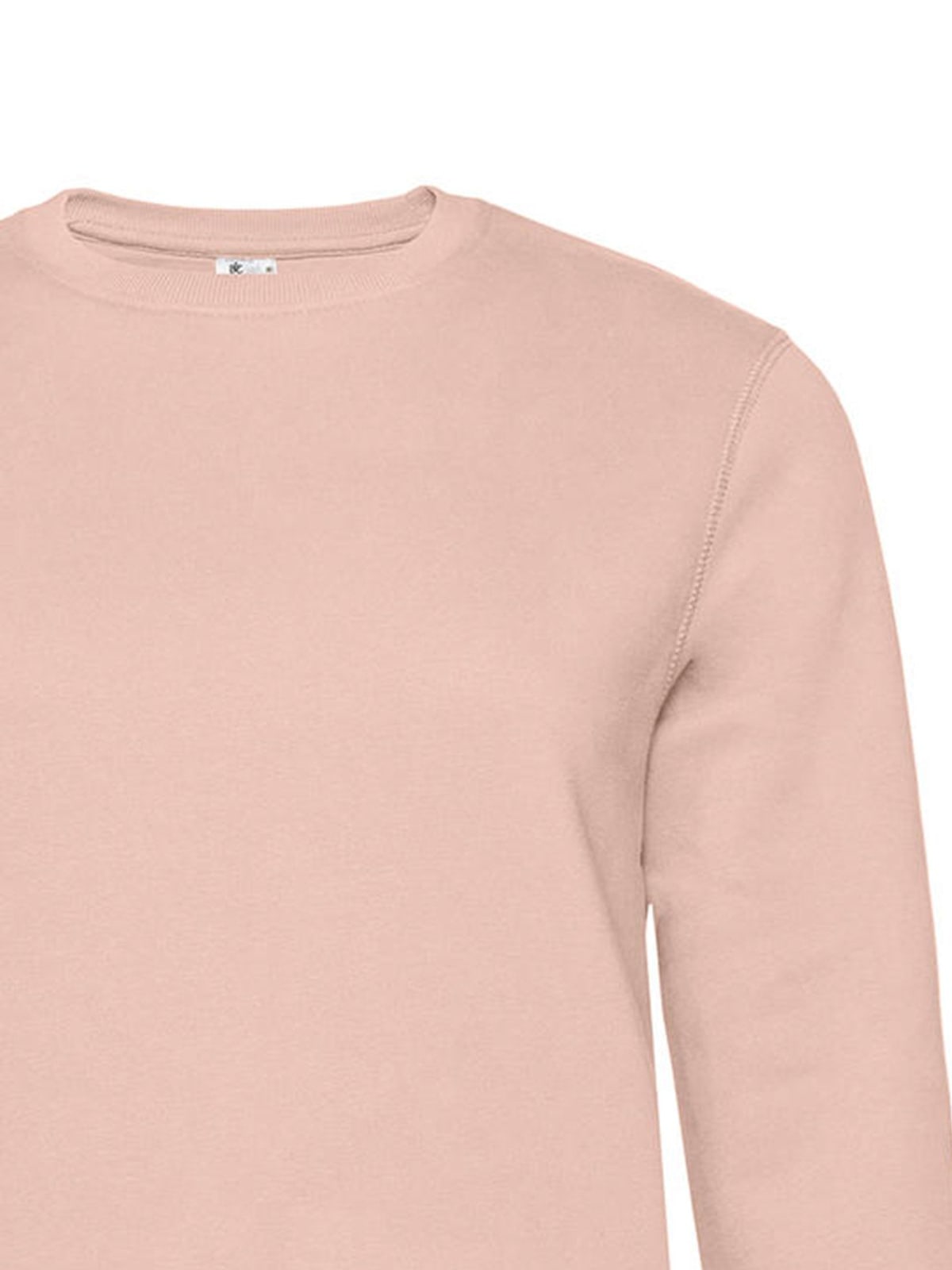 Γυναικείο Φούτερ WW01Q B & C Queen Crewneck Soft Rose