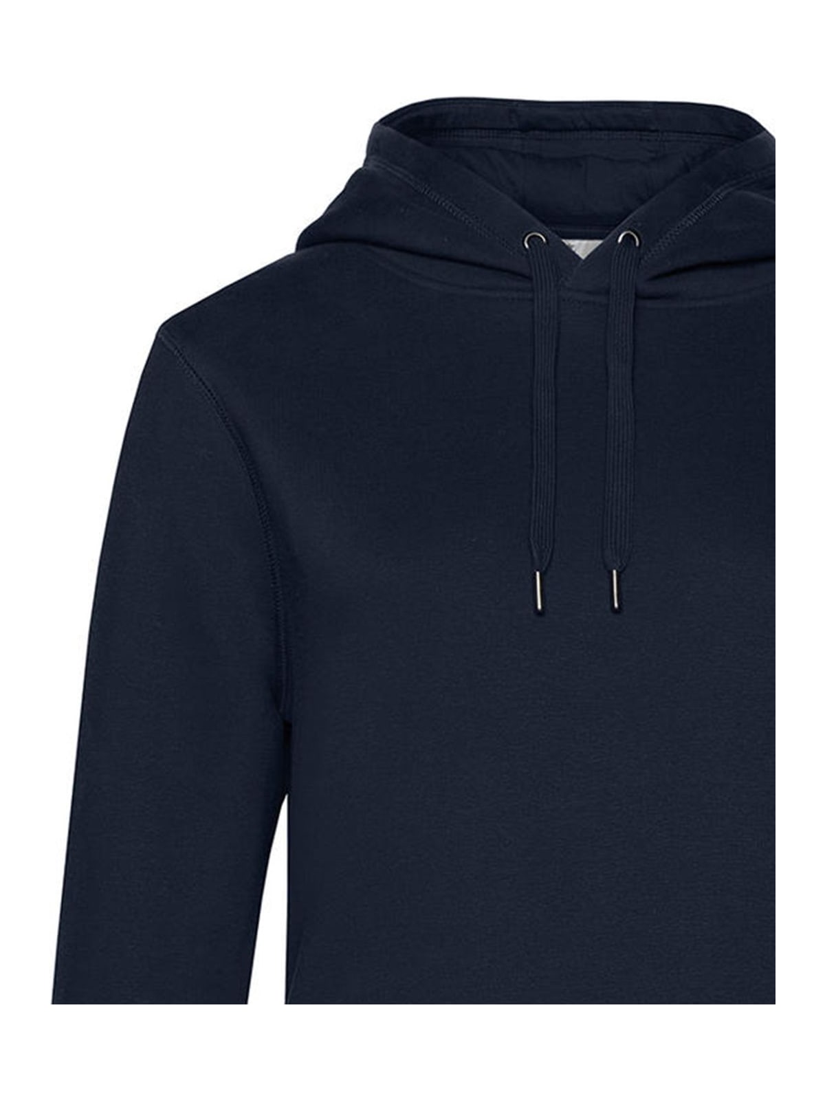 Γυναικείο Φούτερ με Κουκούλα WW02Q B & C Navy Blue