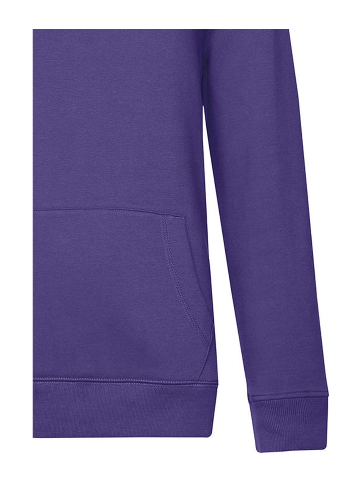 Γυναικείο Φούτερ με Κουκούλα WW02Q B & C Radiant Purple