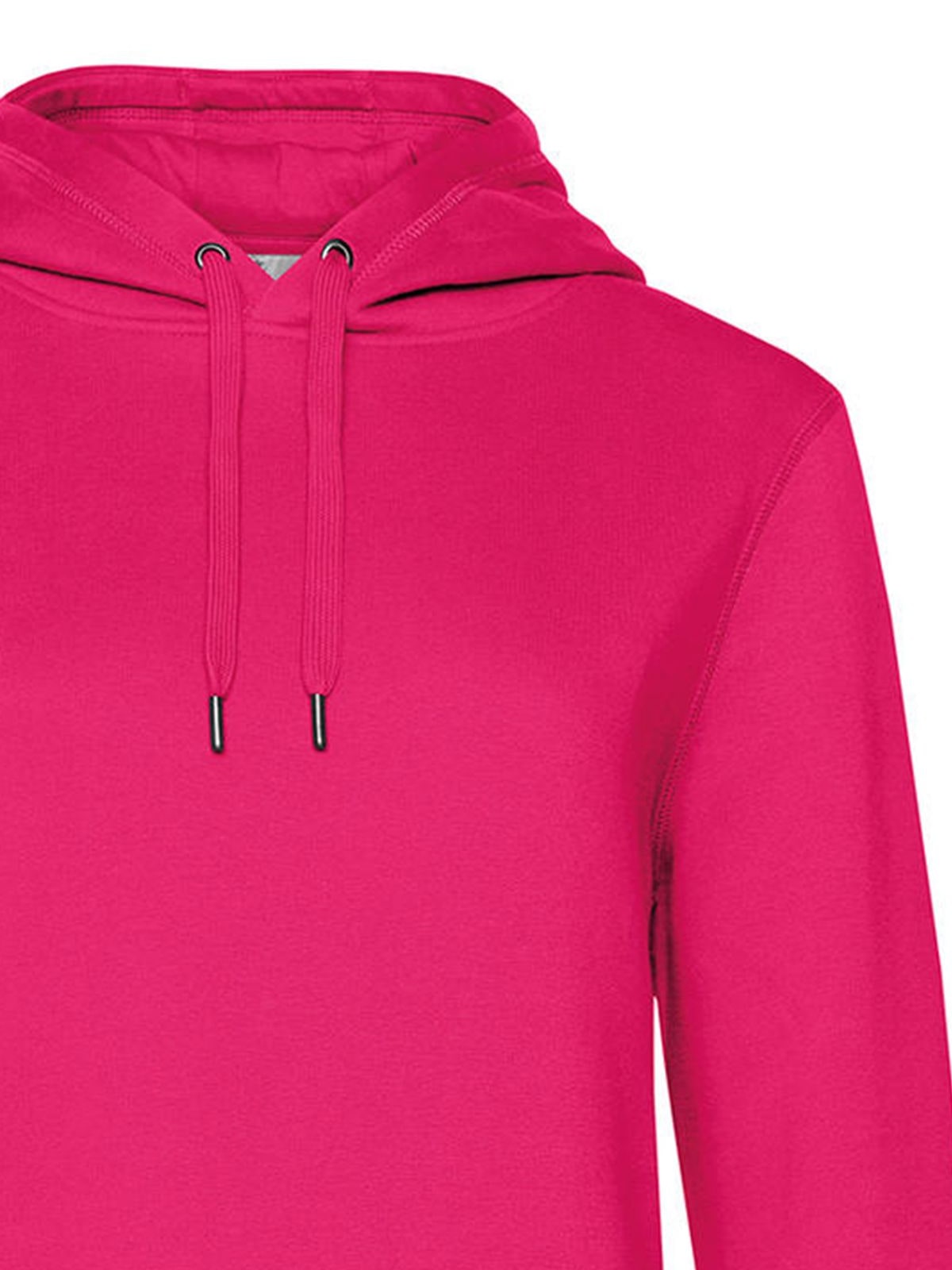 Γυναικείο Φούτερ με Κουκούλα WW02Q B & C Magenta Pink