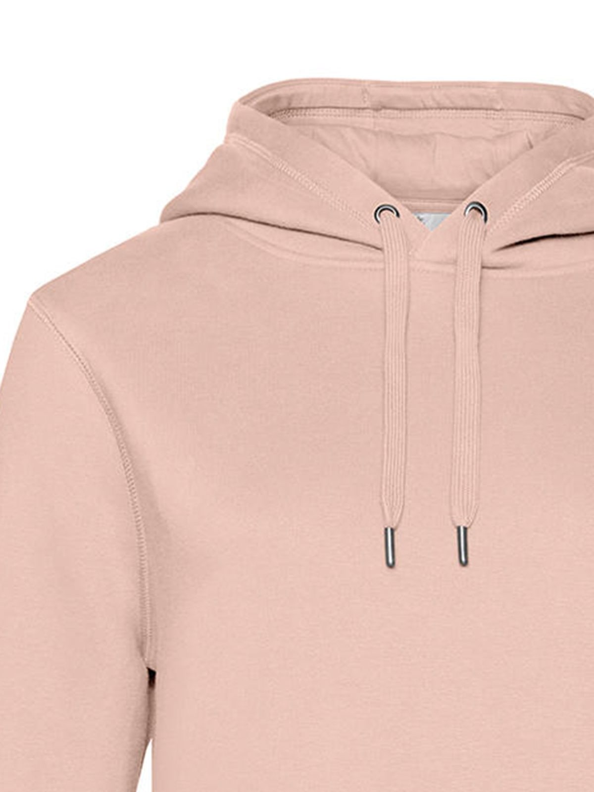 Γυναικείο Φούτερ με Κουκούλα WW02Q B & C Soft Rose