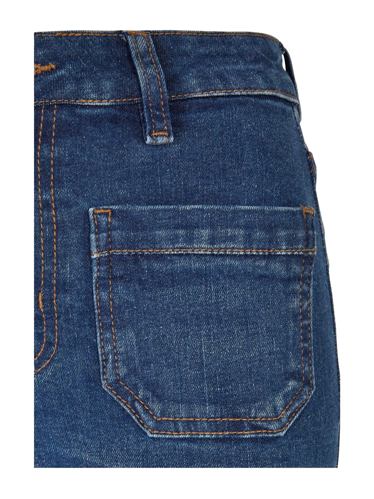 Γυναικείο Τζιν Παντελόνι Καμπάνα TB5452-04294 Urban Classics Denim Blue deepblue washed