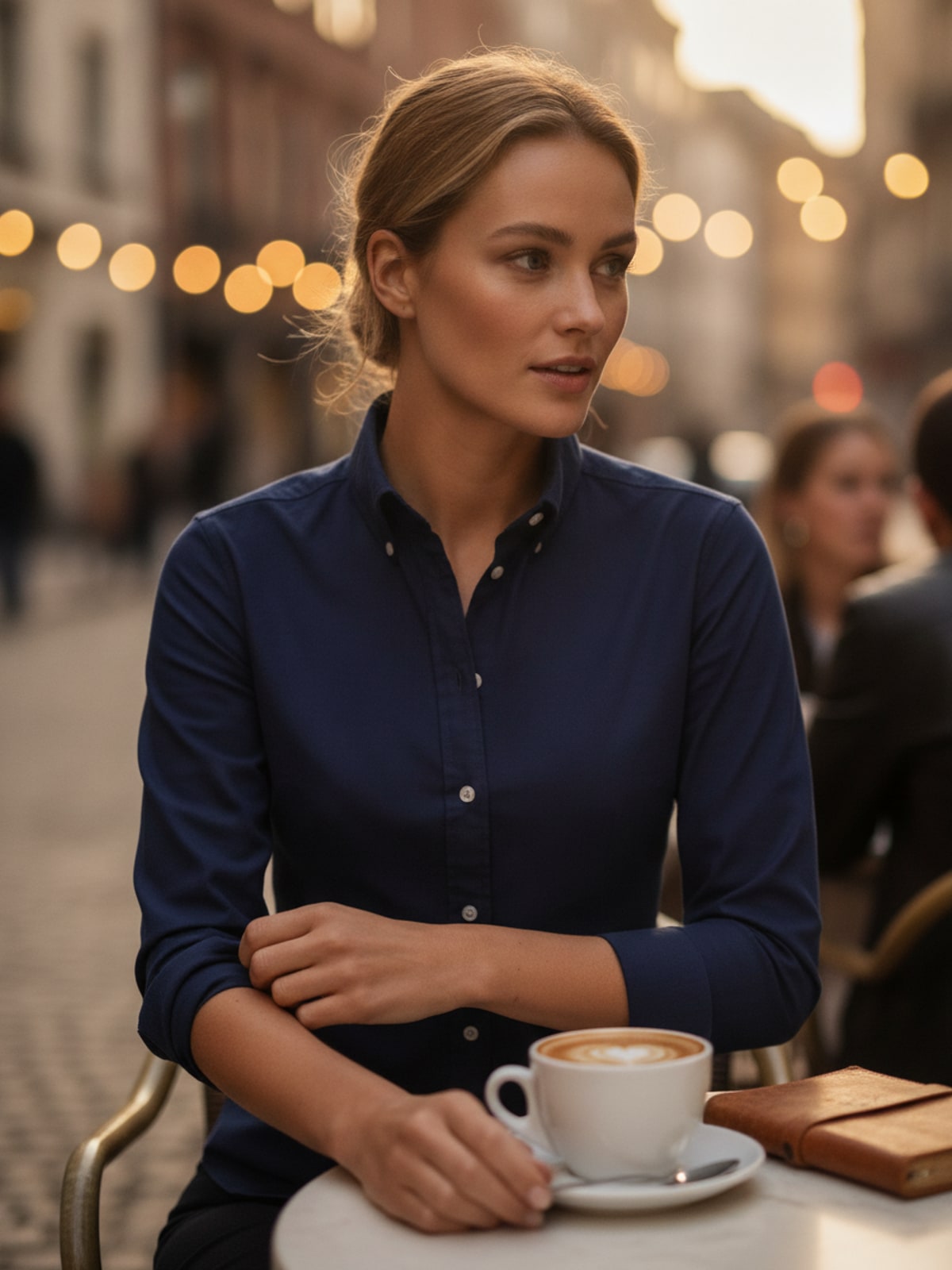 Γυναικείο Πουκάμισο 4001 Tee Jays Perfect Oxford Shirt Navy