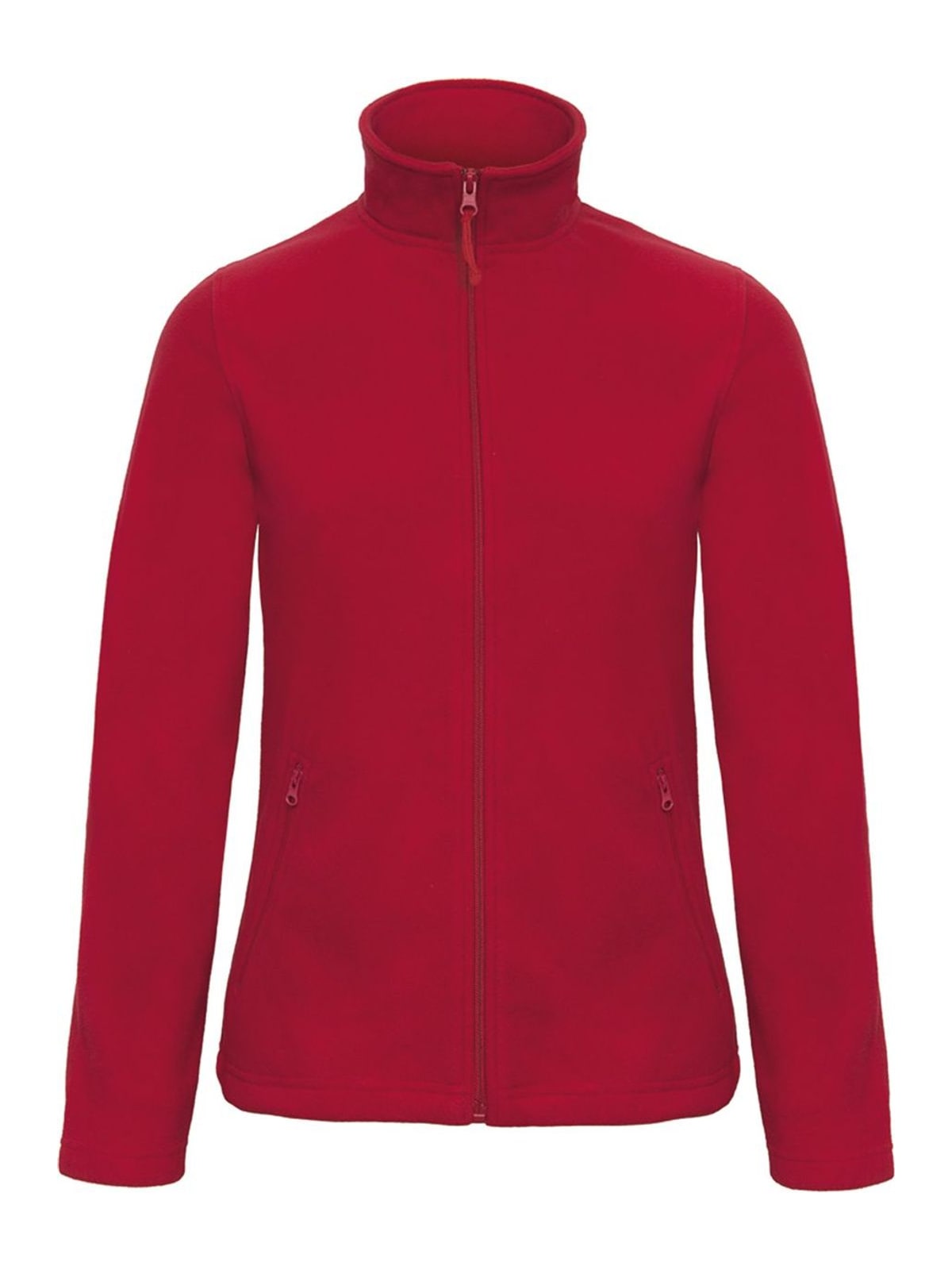 Γυναικεία Ζακέτα Micro Fleece ID.501 B & C Full Zip Red