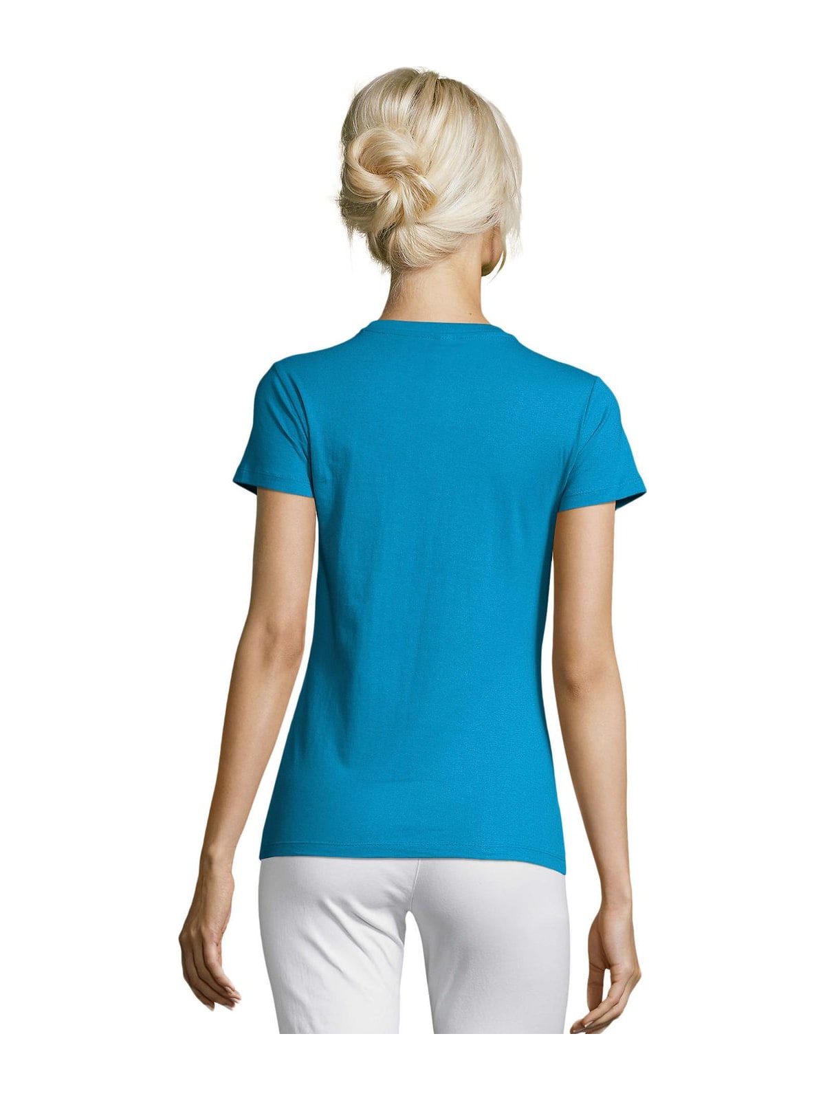 Γυναικείο T-shirt 01825 SOL'S Regent Women Aqua