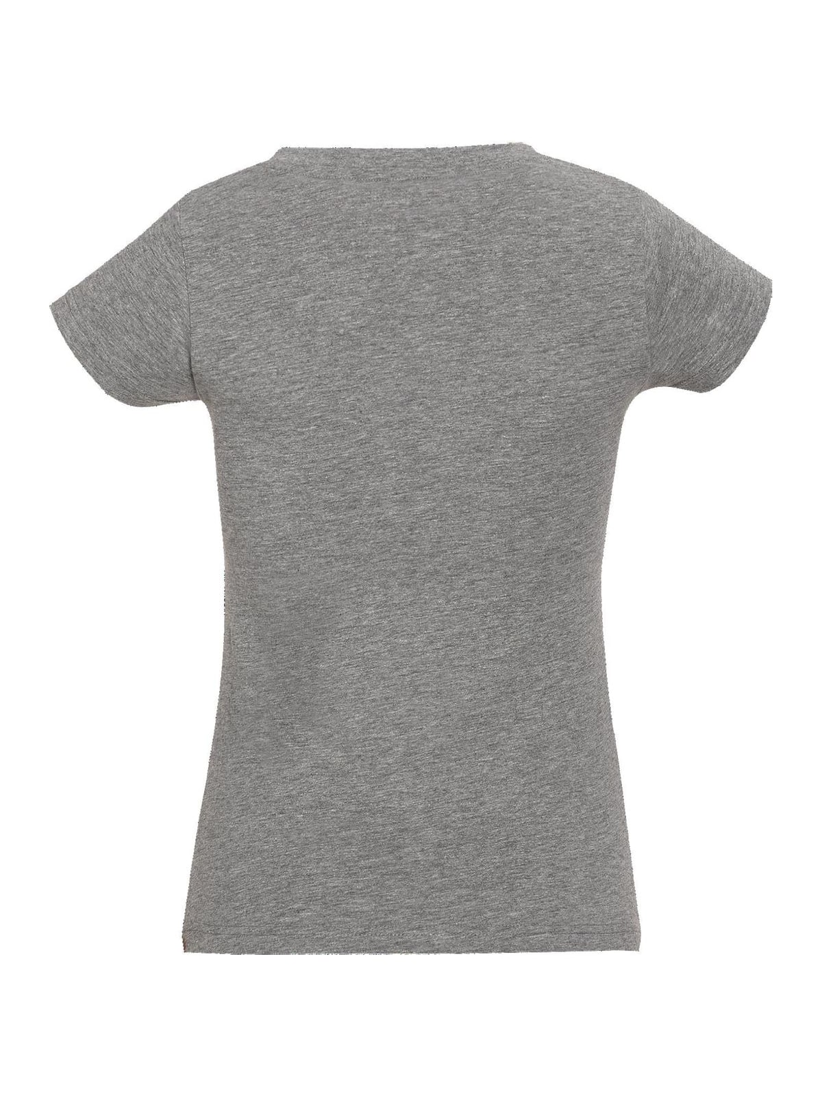 Γυναικείο T-shirt με Λαιμόκοψη V 11388 SOL'S Moon Grey Melange