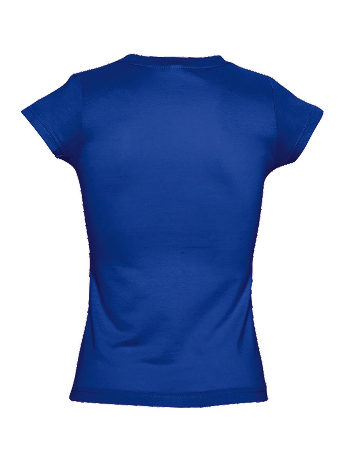 Γυναικείο T-shirt με Λαιμόκοψη V 11388 SOL'S Moon Royal Blue