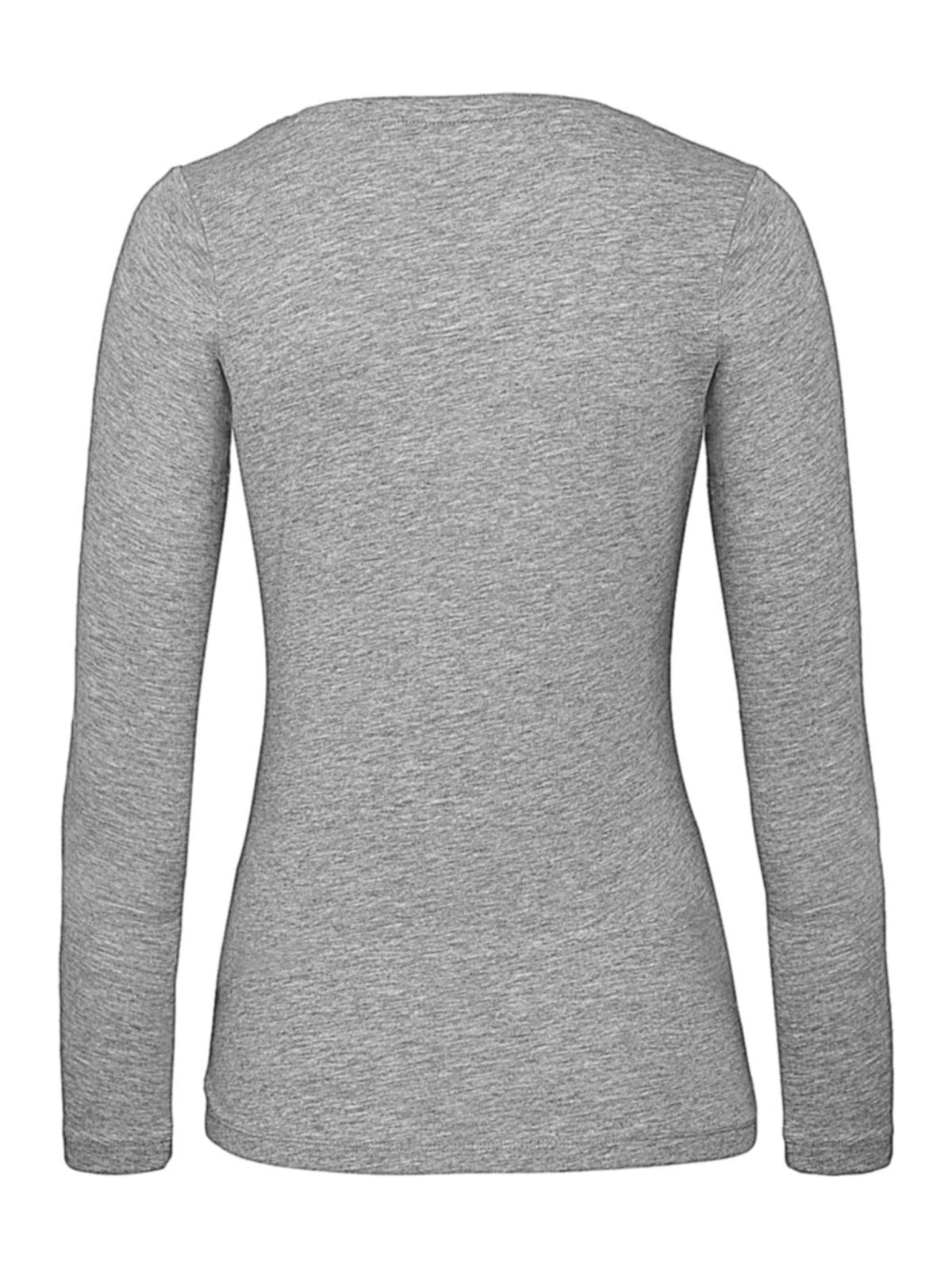 Μακρυμάνικο Γυναικείο Μπλουζάκι TW071 B & C Organic Inspire LSL Sport Grey