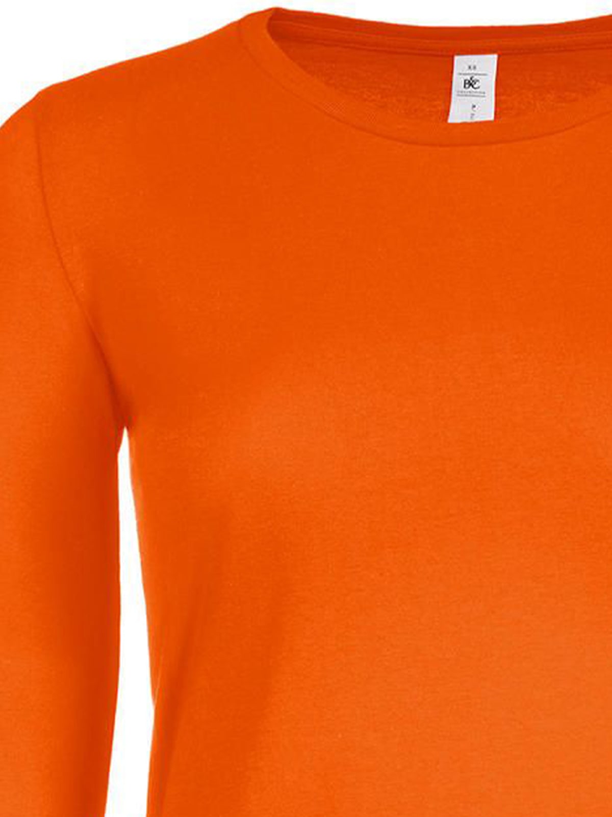 Γυναικείο Μακρυμάνικο T-Shirt TW06T B & C Orange