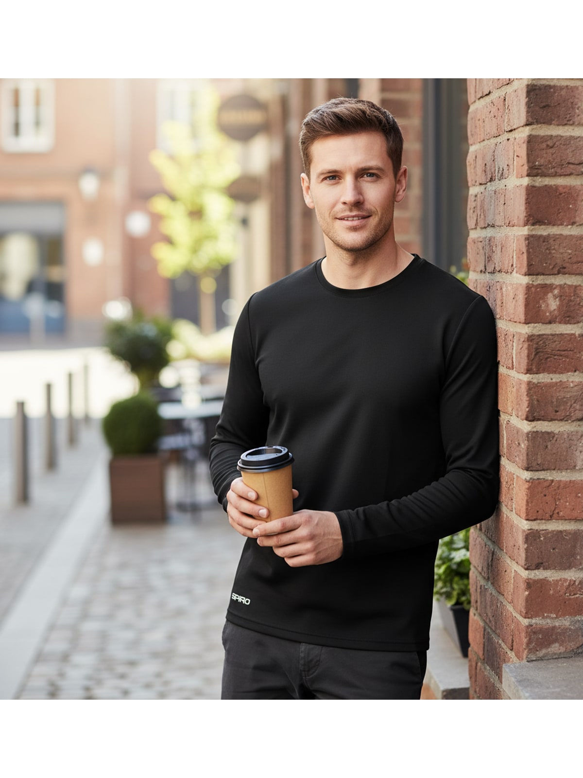 Γυναικείο Αθλητικό Μακρυμάνικο T-Shirt S254F Spiro Black