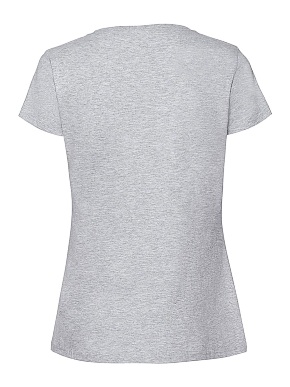 Γυναικείο Μπλουζάκι 61-424-0 Fruit of the Loom Heather Grey