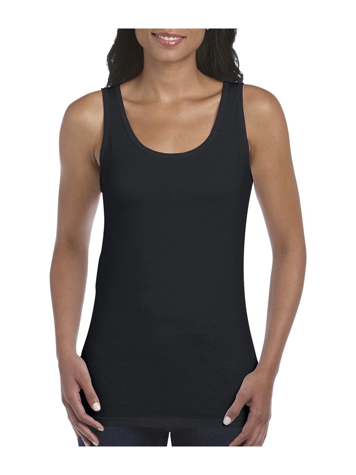 Γυναικείο Tank Top 64200L Gildan Softstyle Black