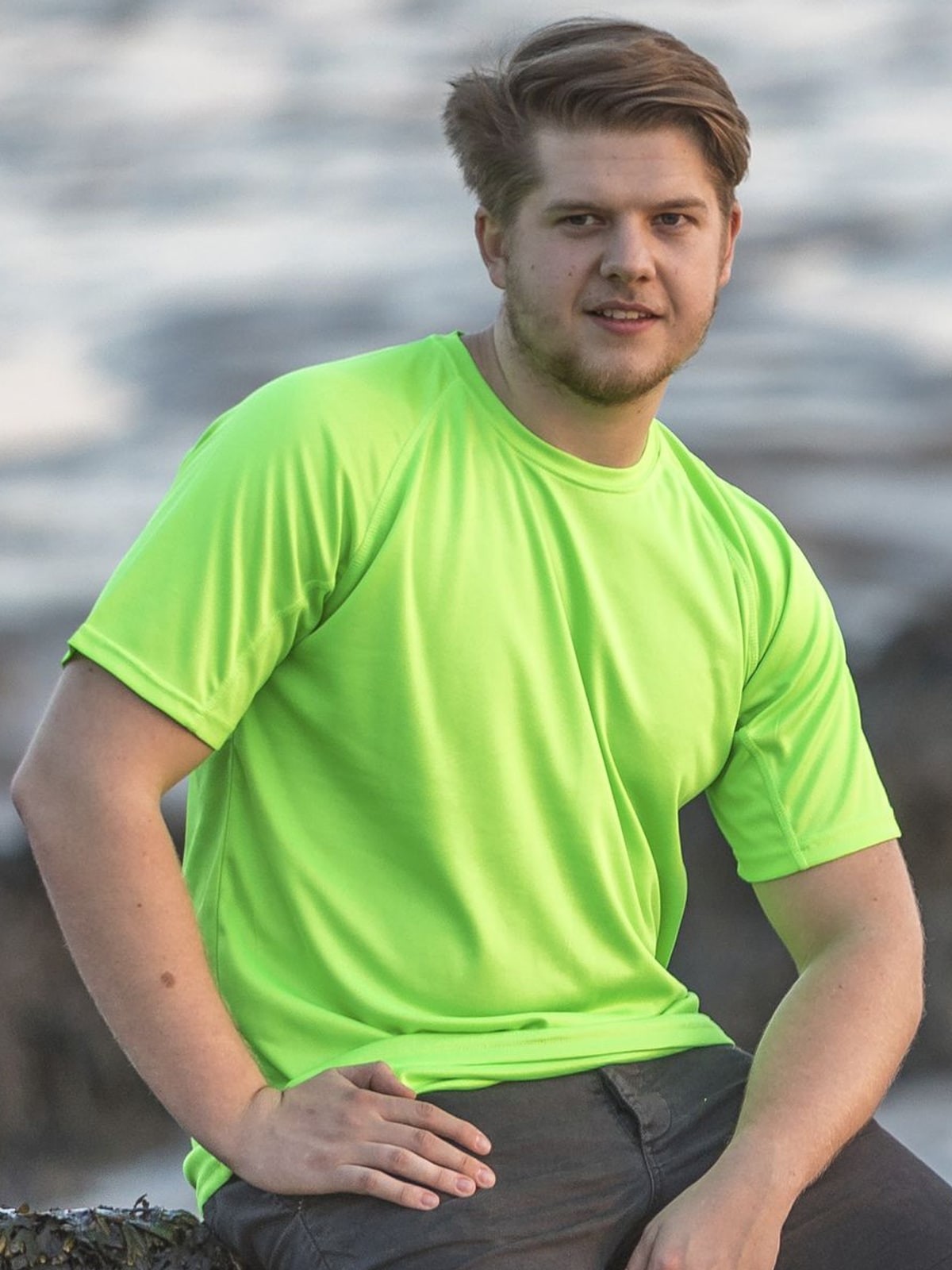 Unisex Μπλουζάκι S287X Result Aircool Fluorescent Green