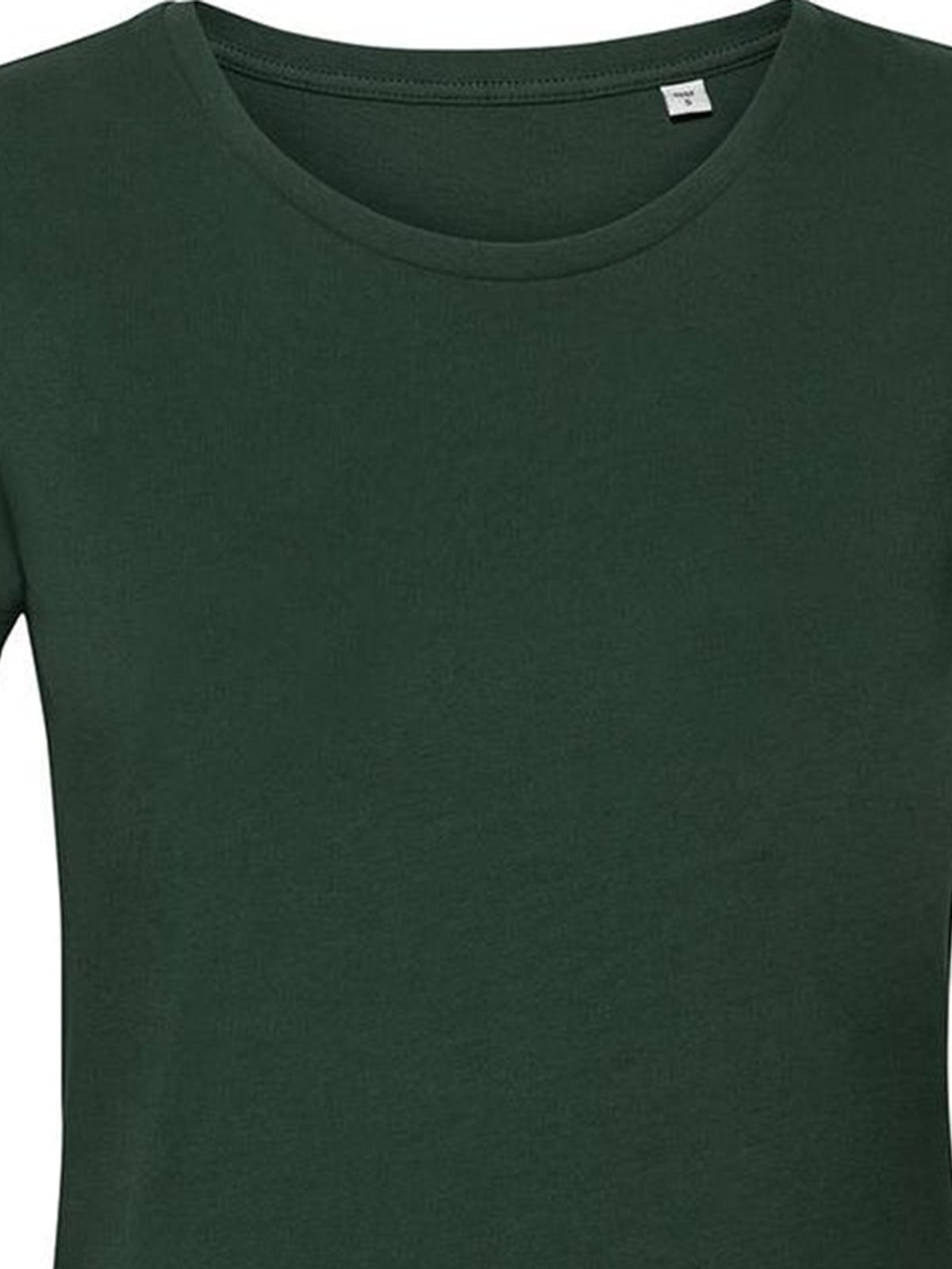 Γυναικείο T-Shirt R-108F-0 Russell Organic White Bottle Green