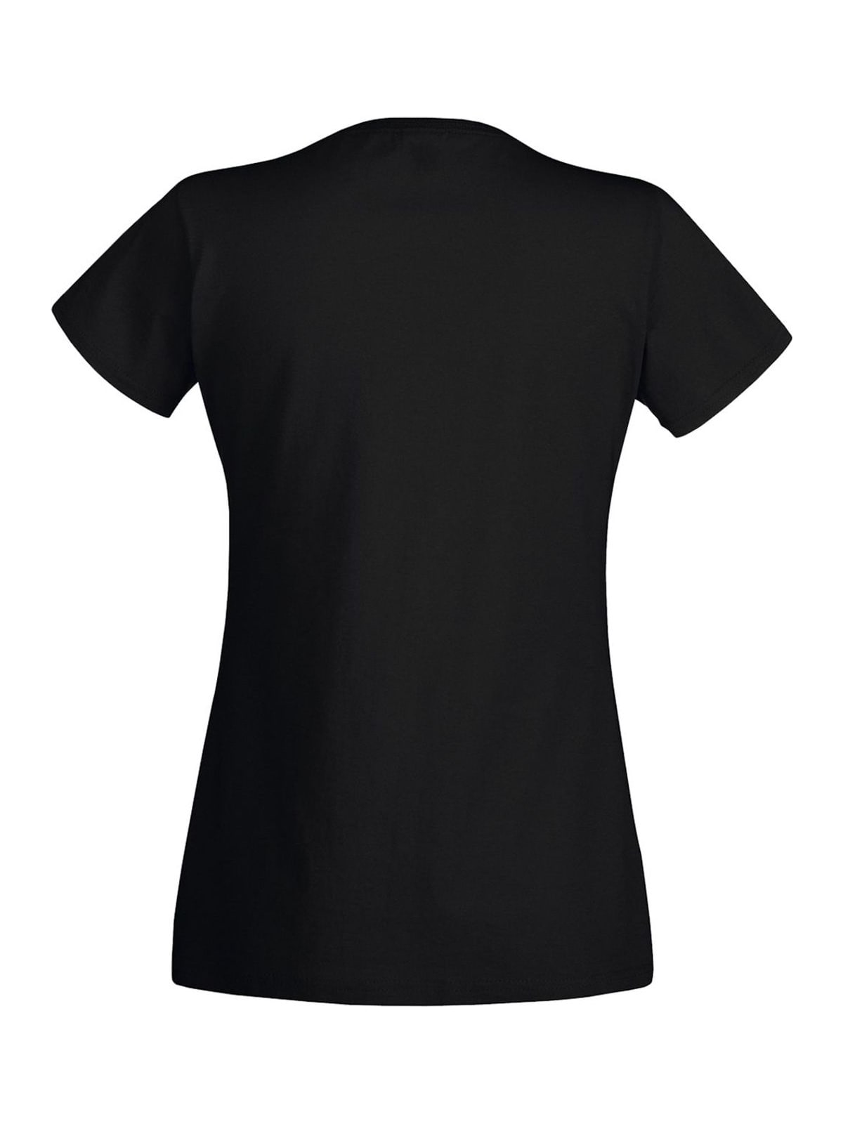 Γυναικείο T-Shirt 61-420-0 Fruit of the Loom Black