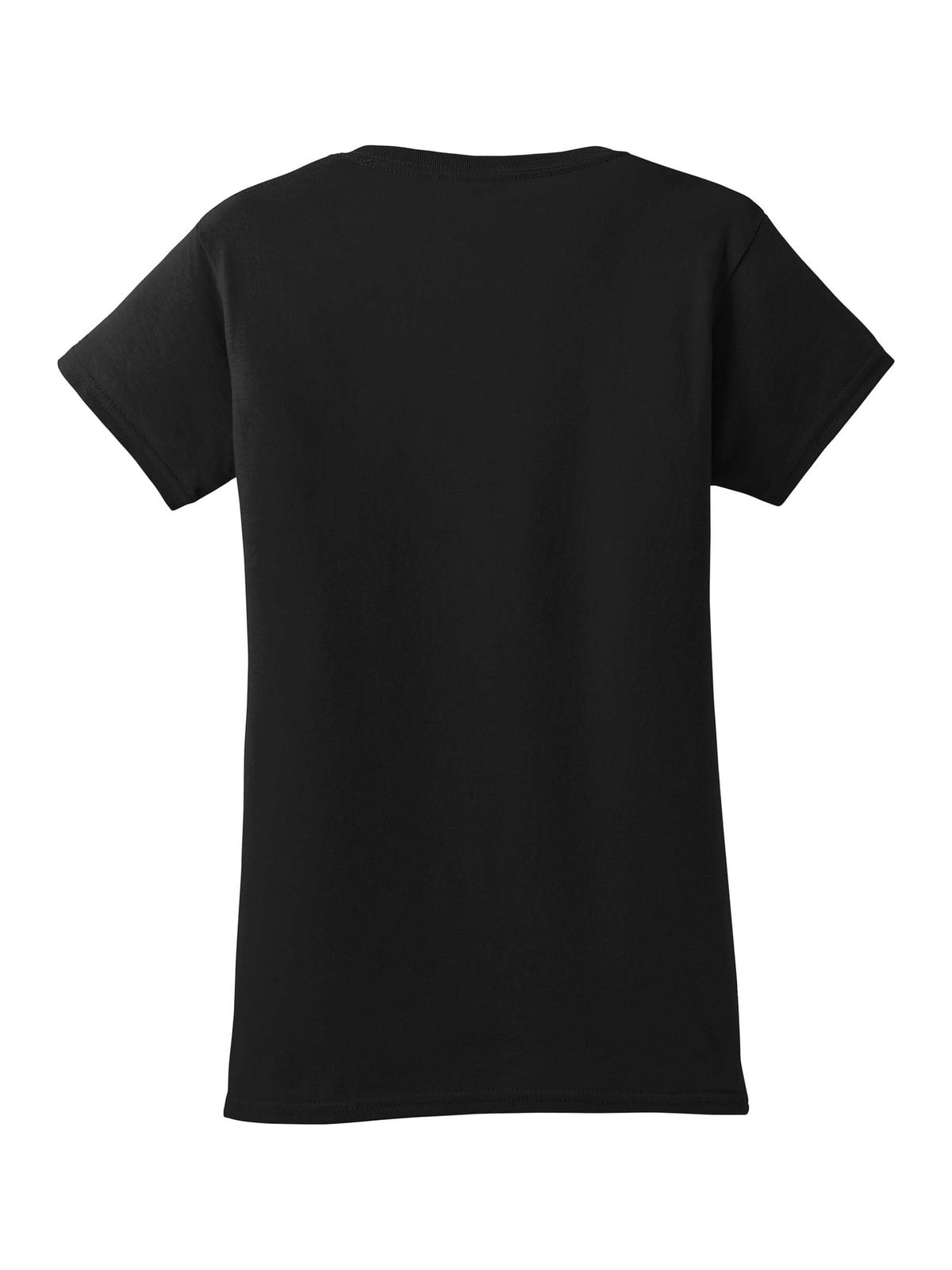 Γυναικείο T-Shirt 64000L Gildan Fitted Ring Spun Black
