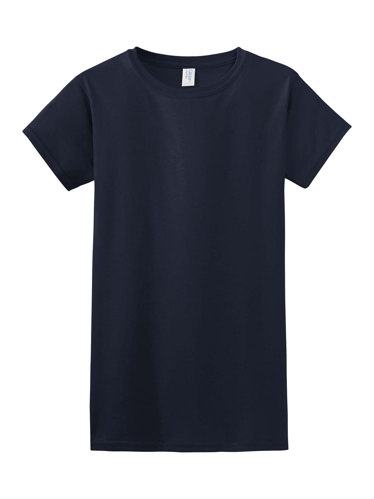 Γυναικείο T-Shirt 64000L Gildan Fitted Ring Spun Navy
