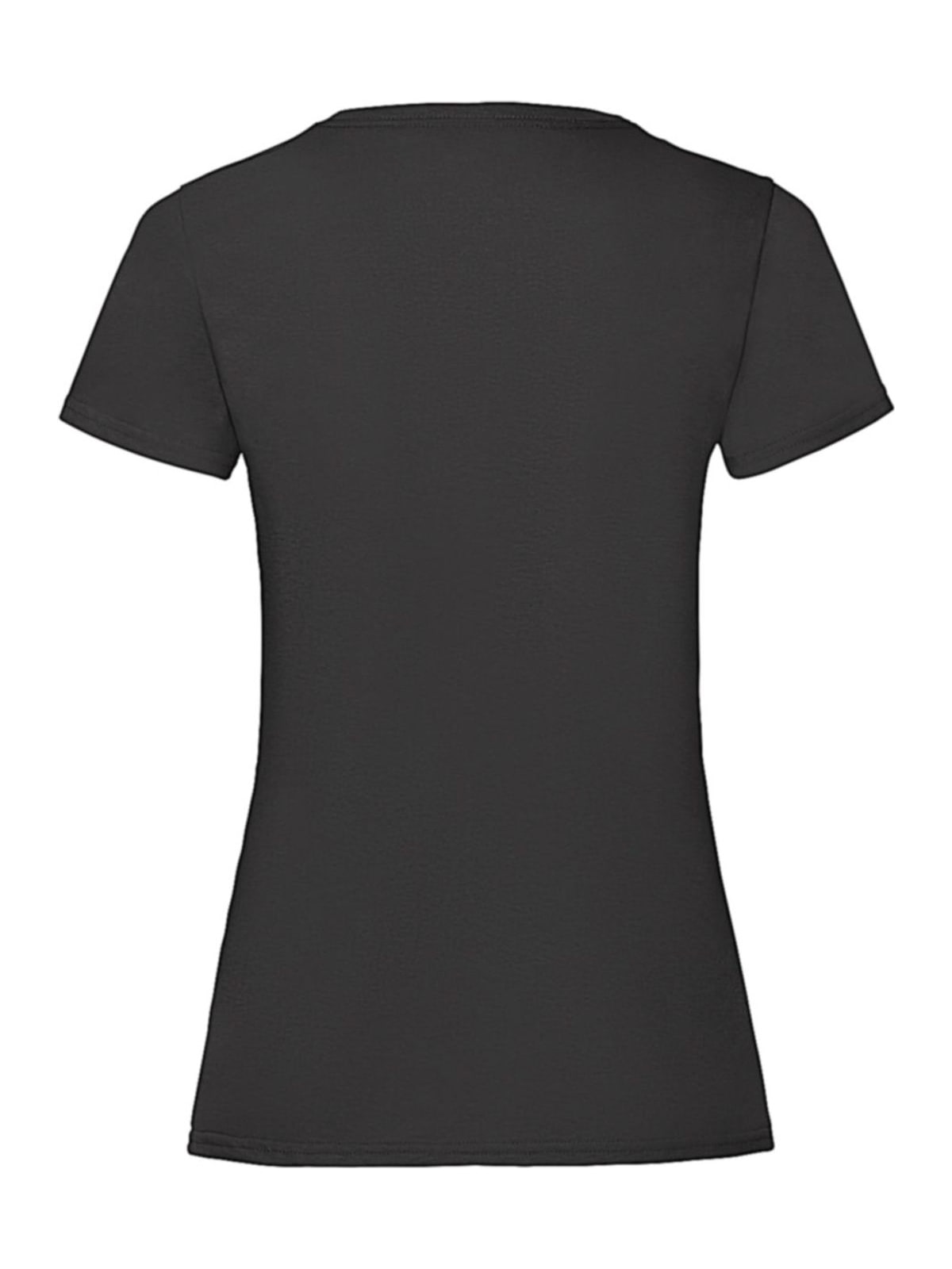 Γυναικείο T-Shirt Lady-Fit Valueweight 61-372-0 Fruit of the Loom Black